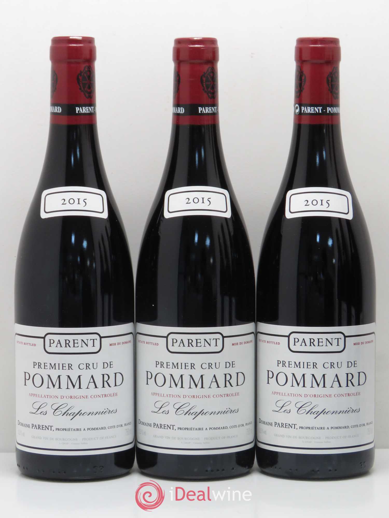 Pommard 1er Cru Les Chaponnières Domaine Parent 2015 - Posten von 6 Flaschen - 1