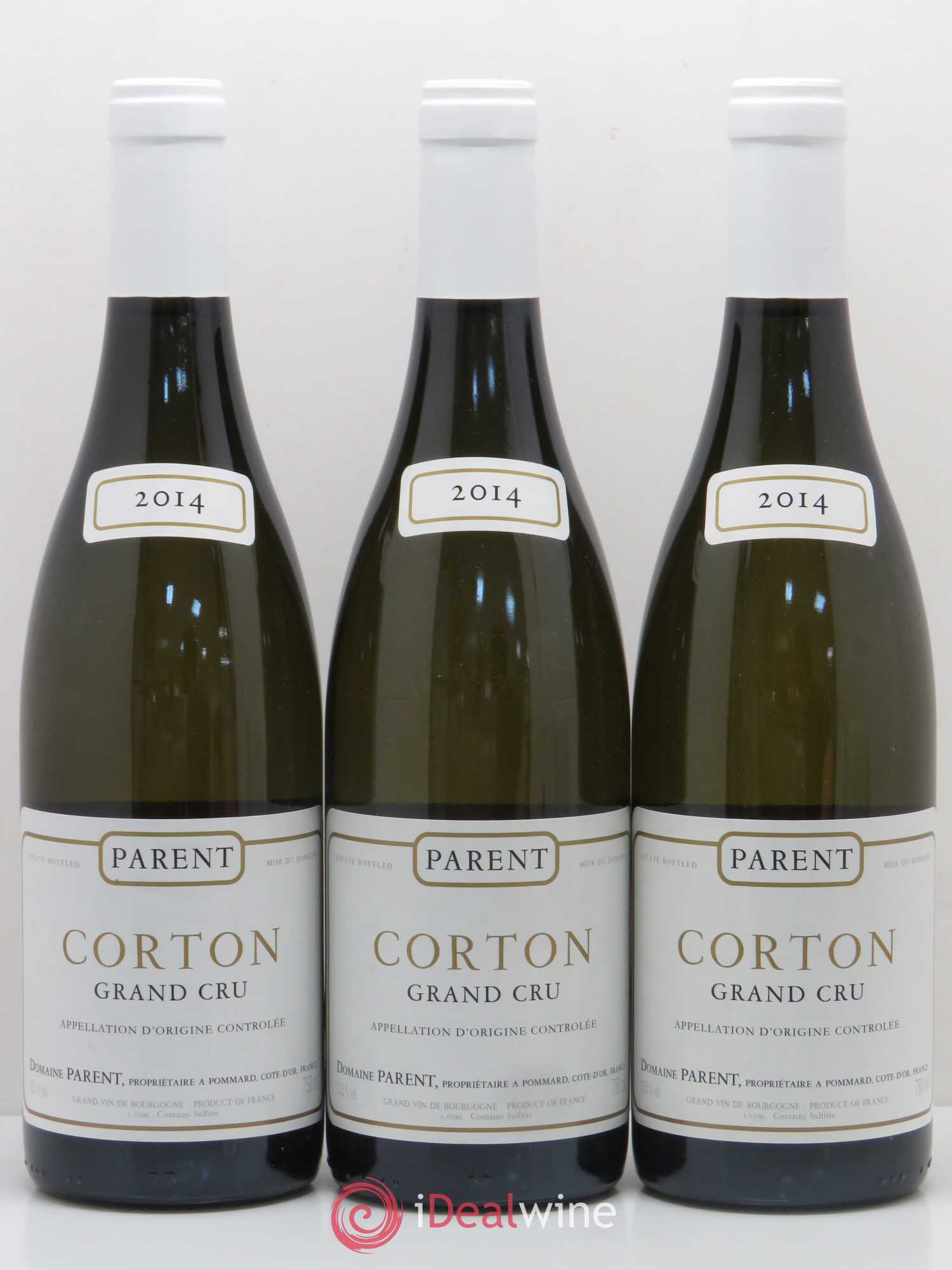 Corton Grand Cru Domaine Parent 2014 - Lot de 3 bouteilles - 0