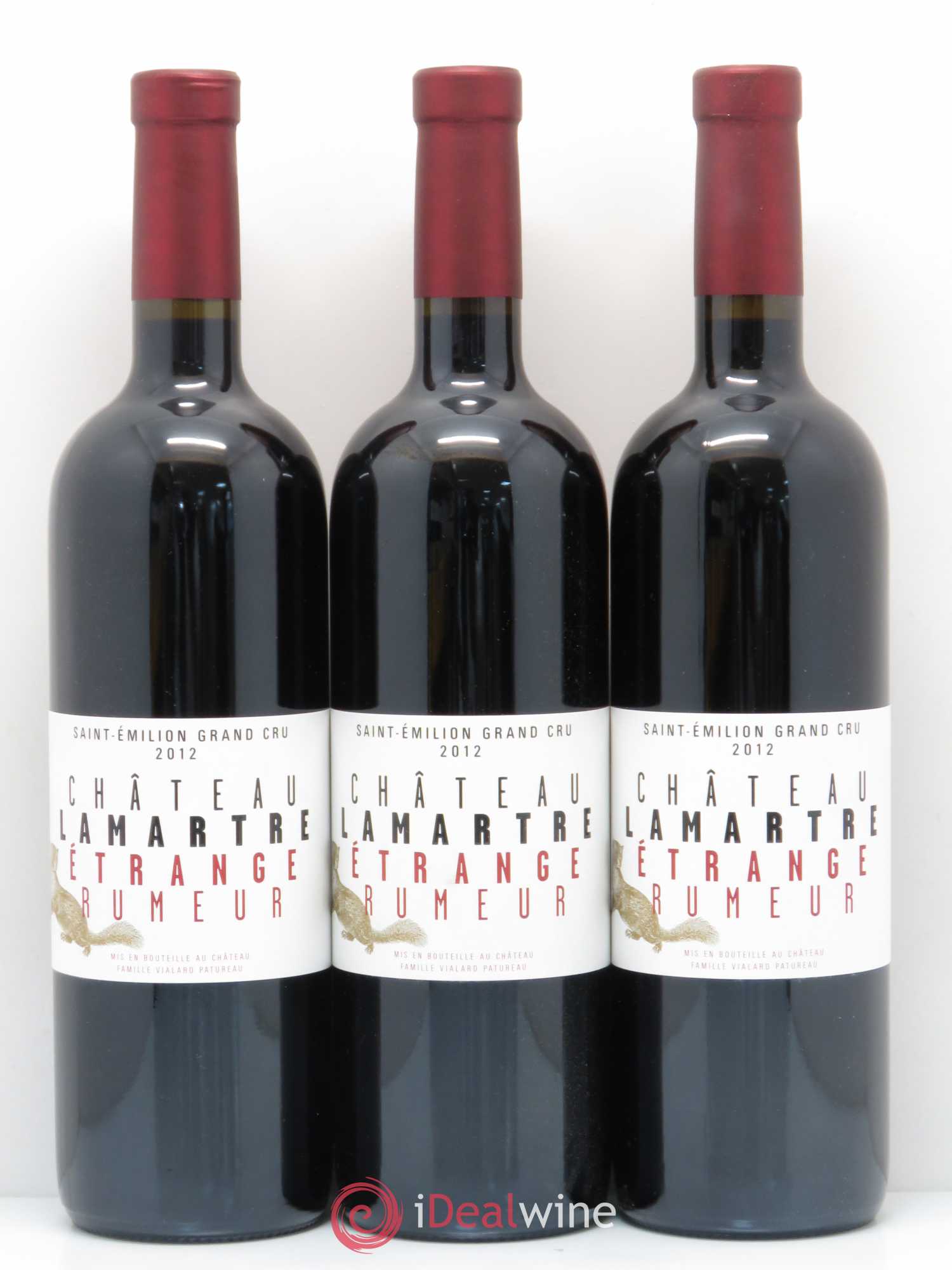 Château Lamartre Etrange Rumeur 2012 - Lot de 12 bouteilles - 1