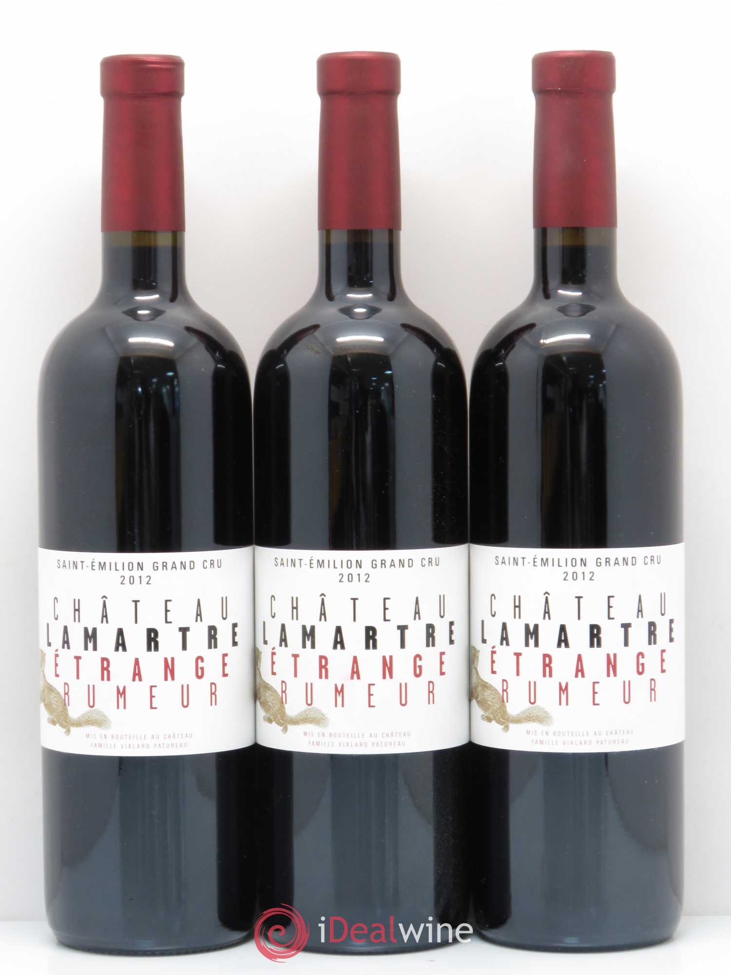 Château Lamartre Etrange Rumeur 2012 - Lot de 12 bouteilles - 2