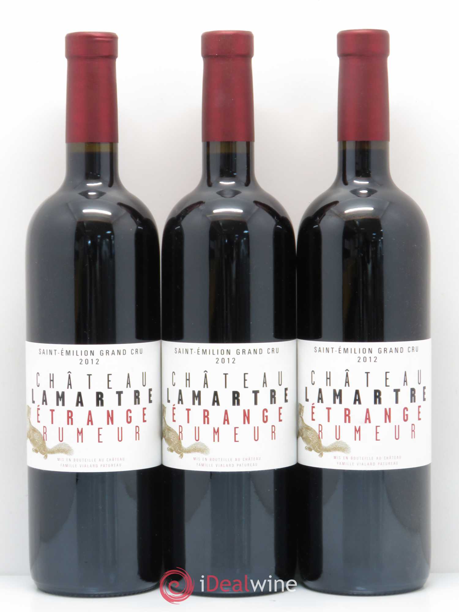 Château Lamartre Etrange Rumeur 2012 - Lot de 12 bouteilles - 3