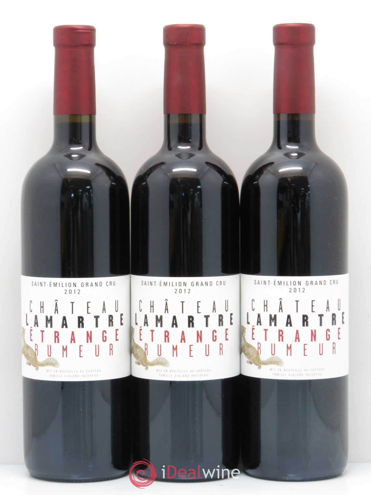 Château Lamartre Etrange Rumeur 2012 - Lot de 12 bouteilles - 4