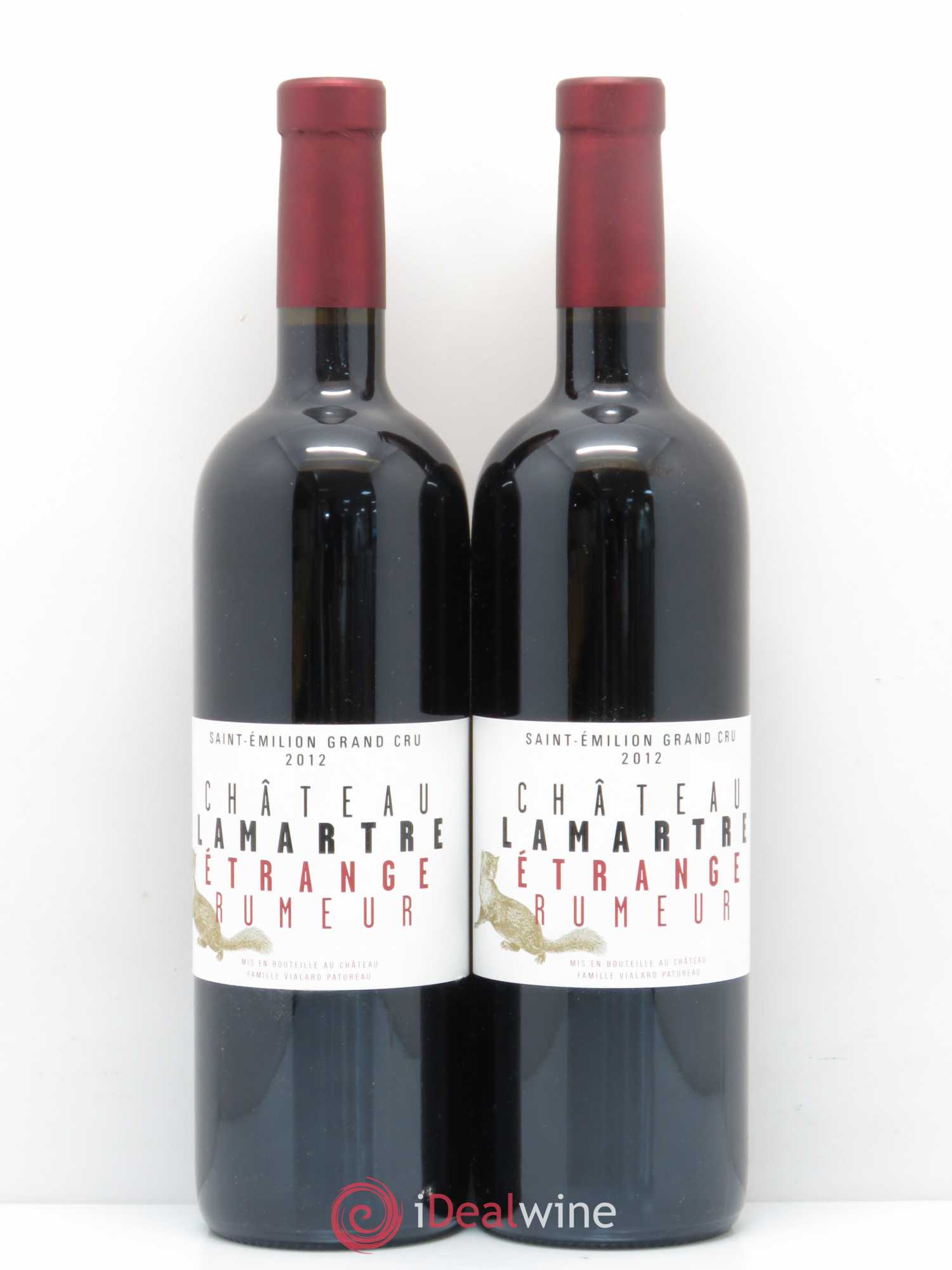 Château Lamartre Etrange Rumeur 2012 - Lot de 2 bouteilles - 0