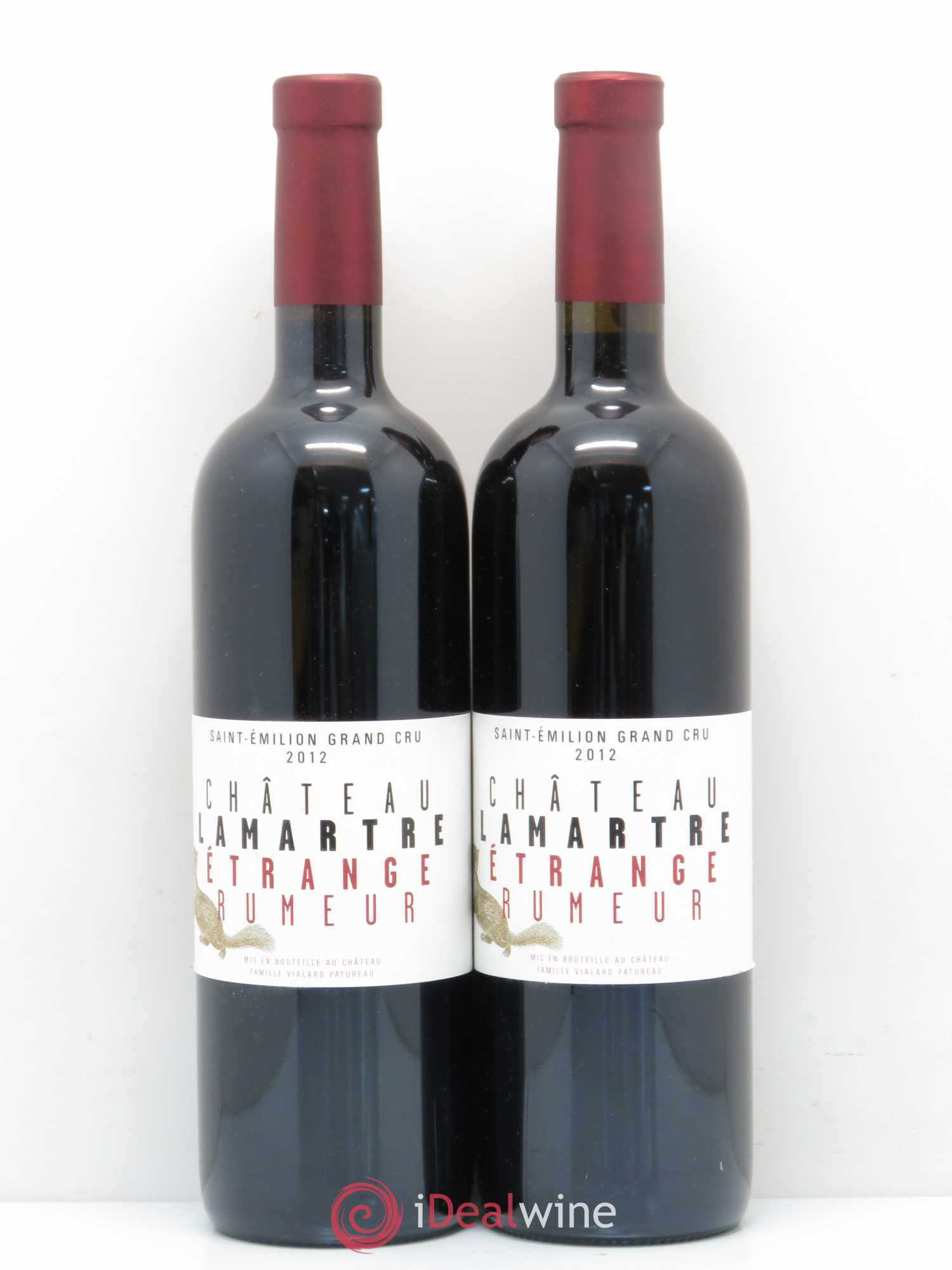 Château Lamartre Etrange Rumeur 2012 - Lot de 2 bouteilles - 0