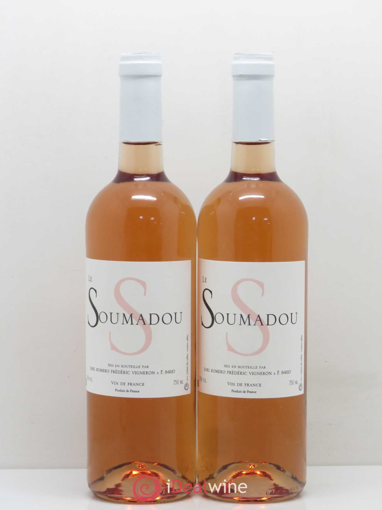 Divers Vin de France Domaine Le Soumadou 2016 - Posten von 2 Flaschen - 0