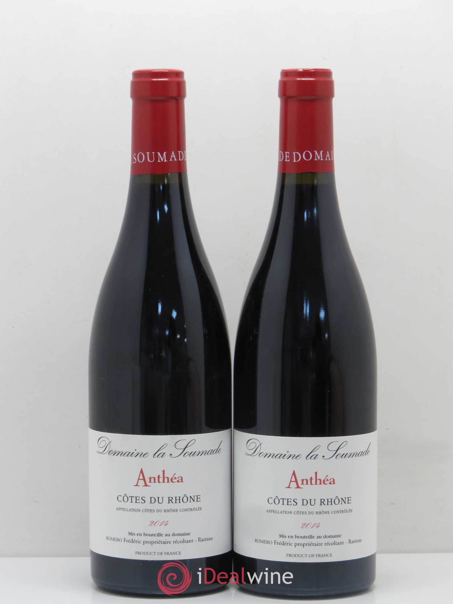 Côtes-du-Rhône Anthéa Domaine La Soumade 2014 - Posten von 2 Flaschen - 0