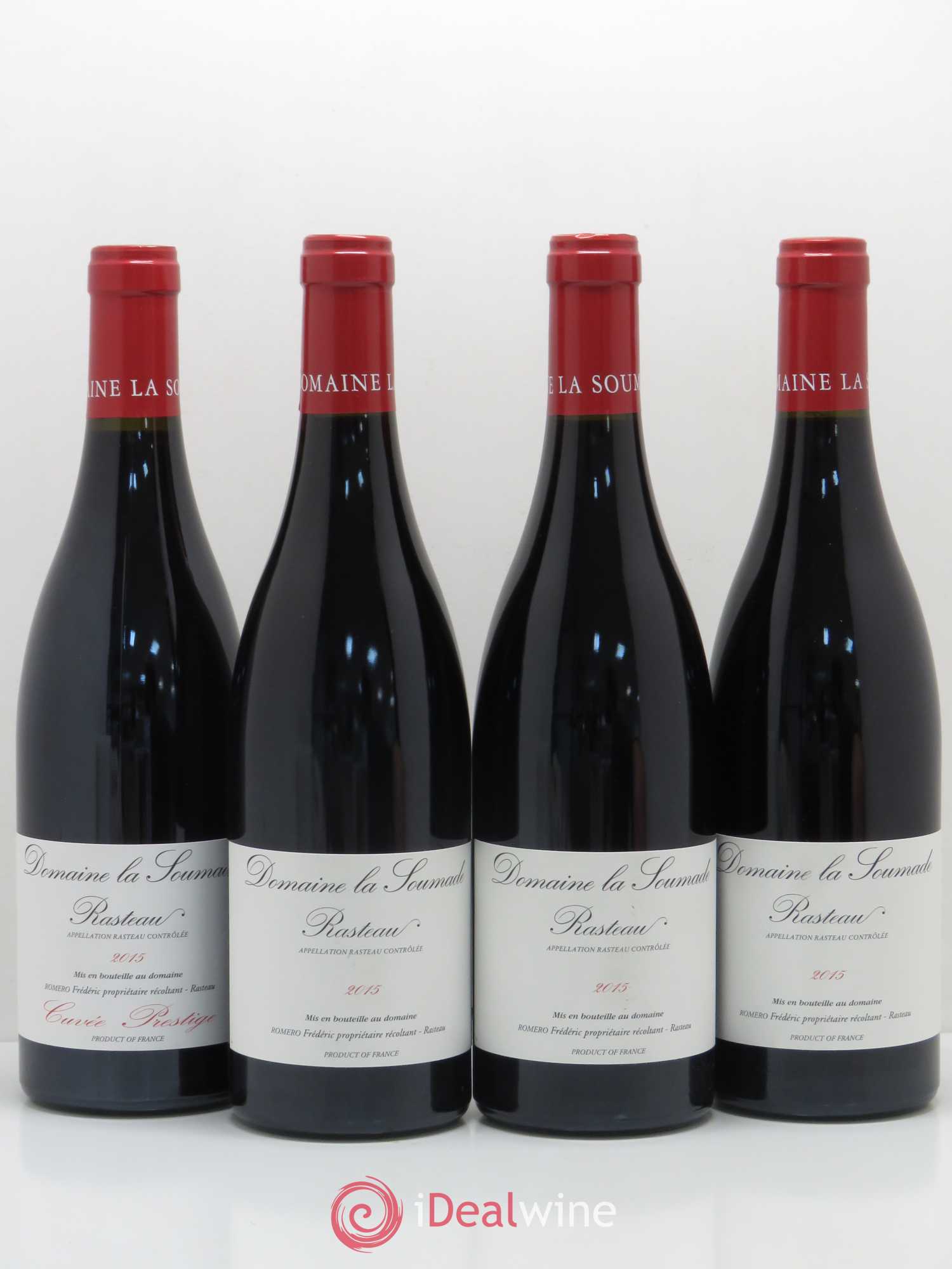 Côtes-du-Rhône Domaine La Soumade Rasteau 2015 - Posten von 4 Flaschen - 0