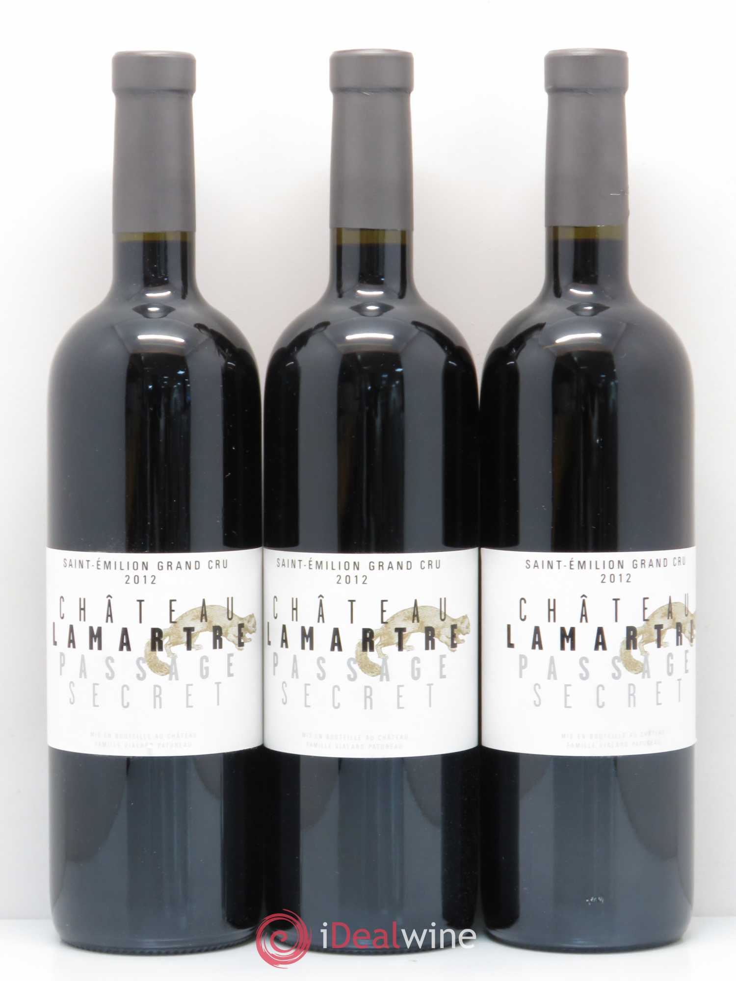 Château Lamartre Passage Secret 2012 - Lot de 6 bouteilles - 2
