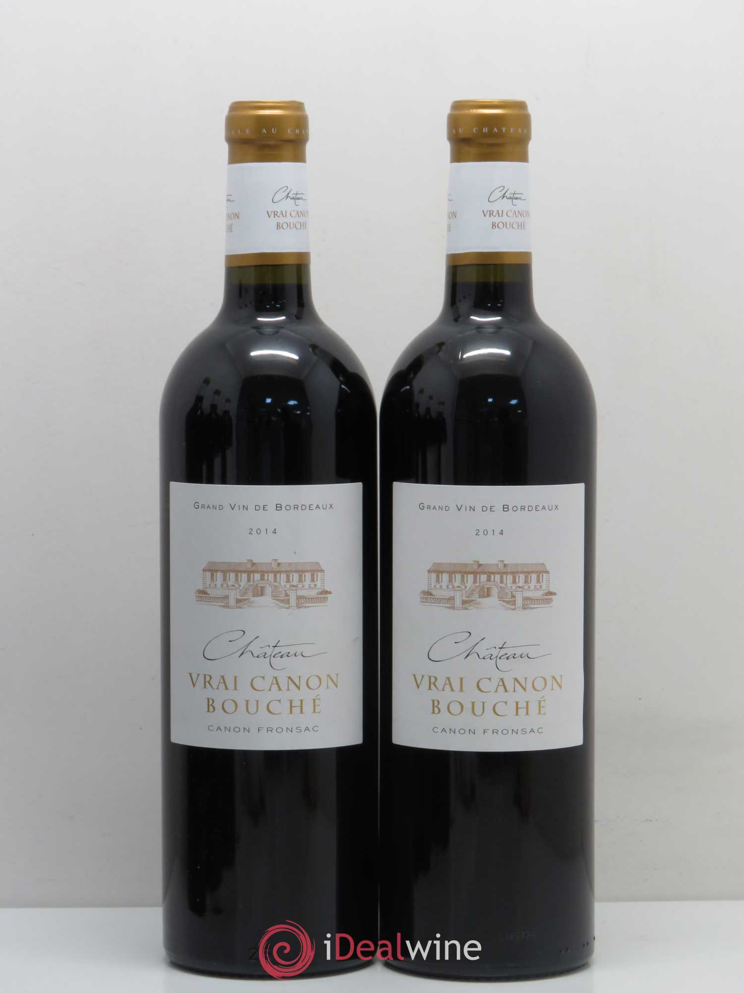 Bordeaux Canon-Fronsac Château Vrai Canon Bouché 2014 - Lot of 5 bottles - 2