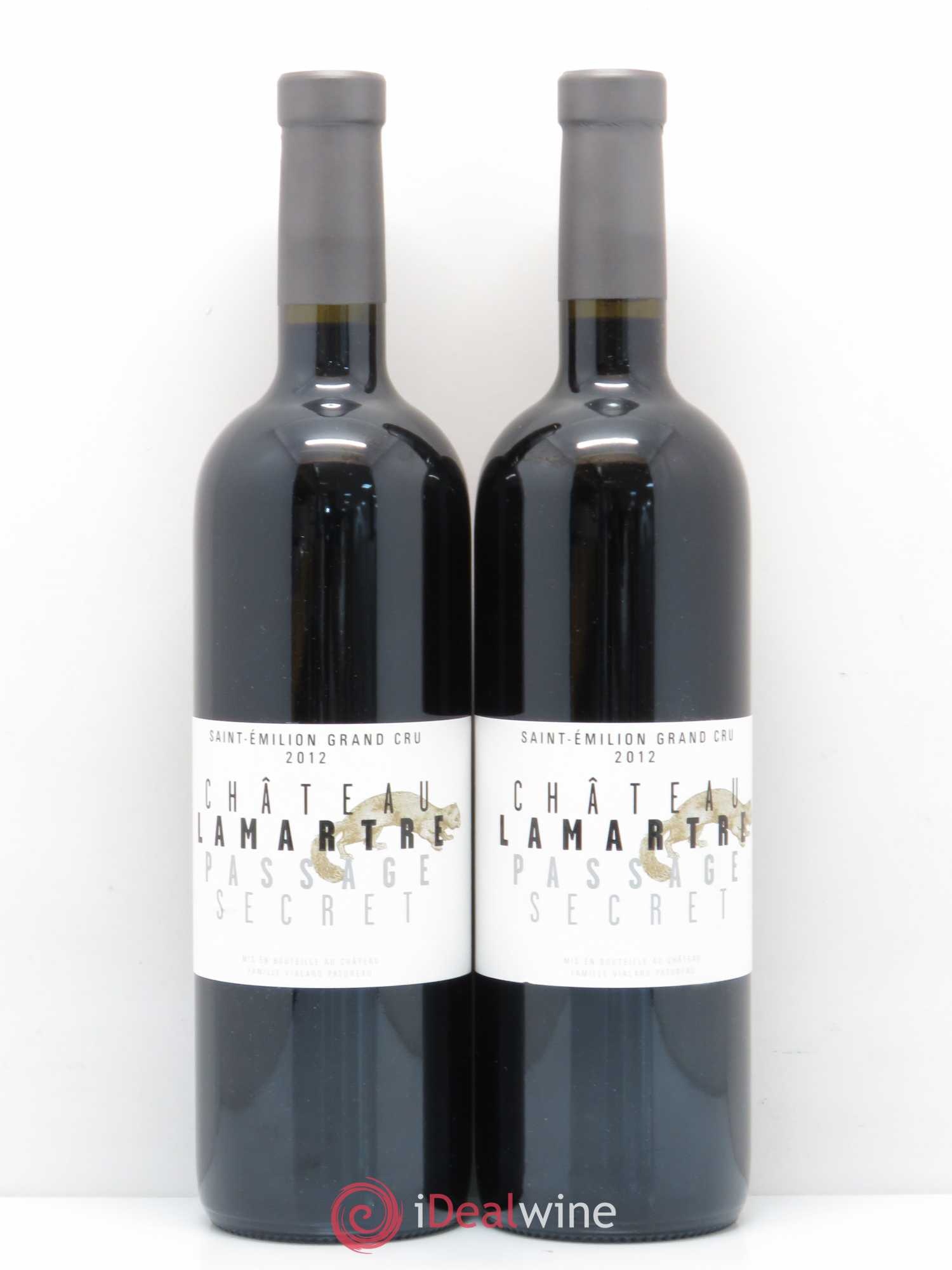 Château Lamartre Passage Secret 2012 - Lot de 2 bouteilles - 0