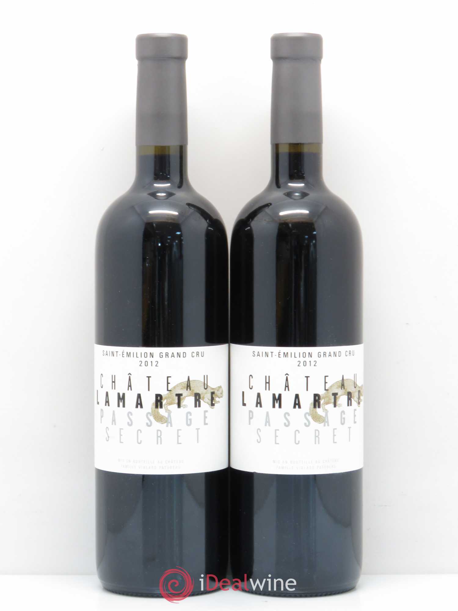 Château Lamartre Passage Secret 2012 - Lot de 2 bouteilles - 0