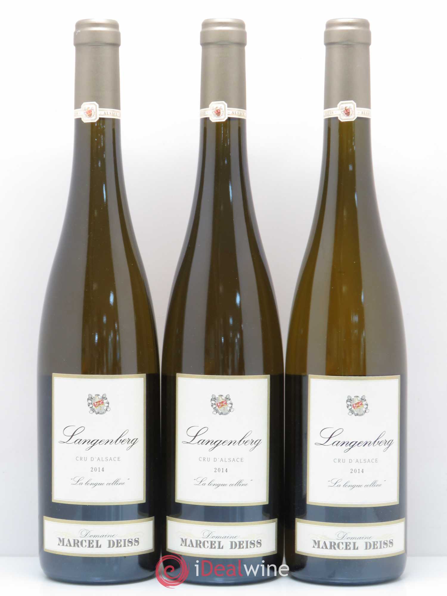 Alsace Langenberg Marcel Deiss (Domaine) La longue colline 2014 - Posten von 3 Flaschen - 0