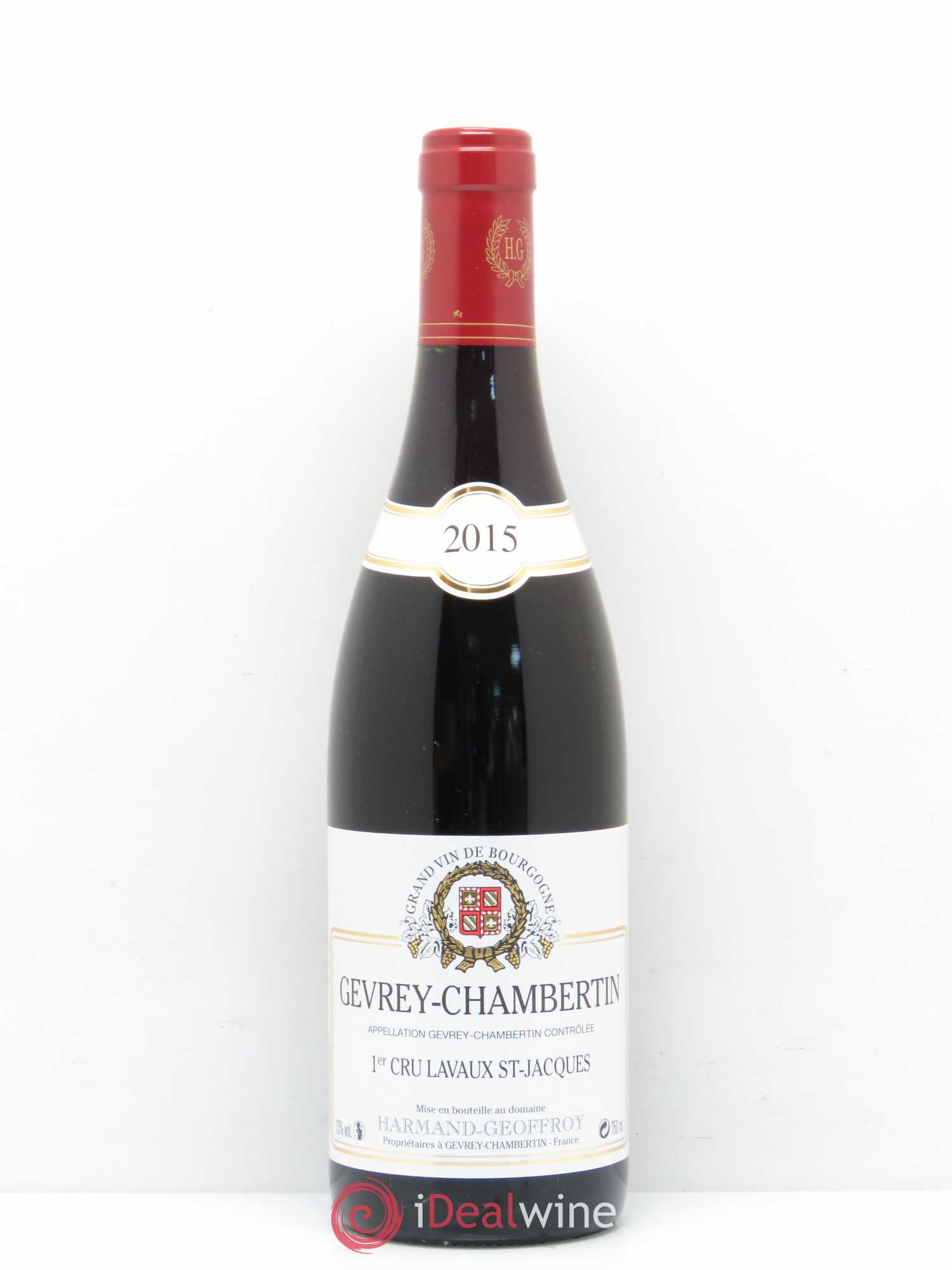 Gevrey-Chambertin 1er Cru Lavaux Saint Jacques Harmand-Geoffroy (Domaine) 2015 - Lot de 1 bouteille - 0