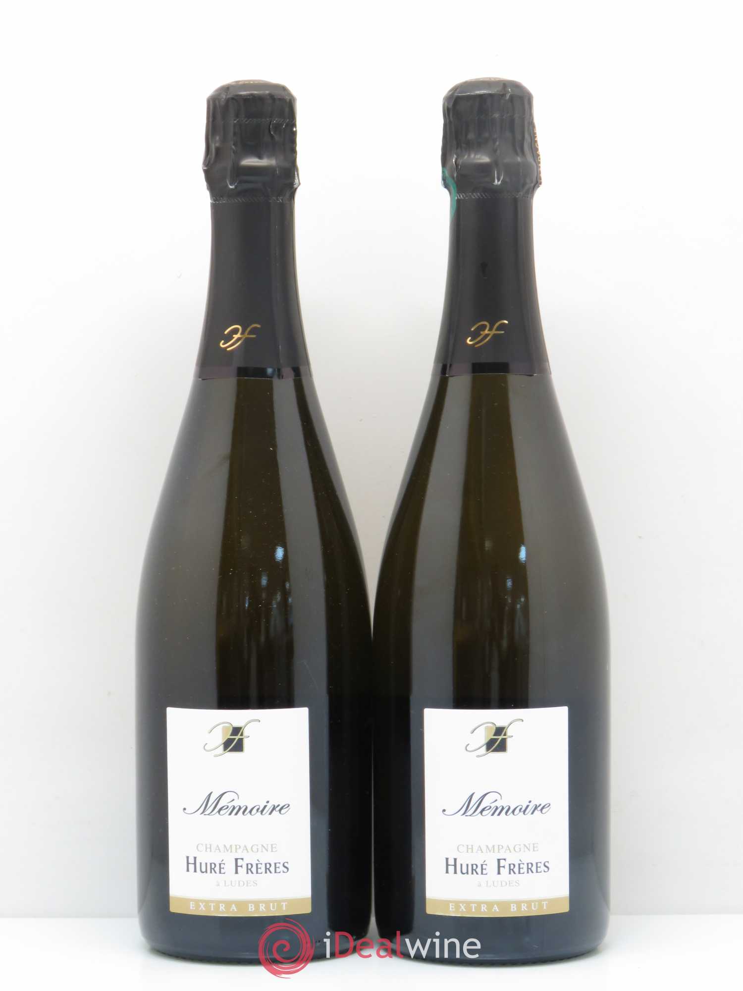 Champagne Mémoire Extra Brut Soléra depuis 1986 Champagne Huré Frères - Posten von 2 Flaschen - 0