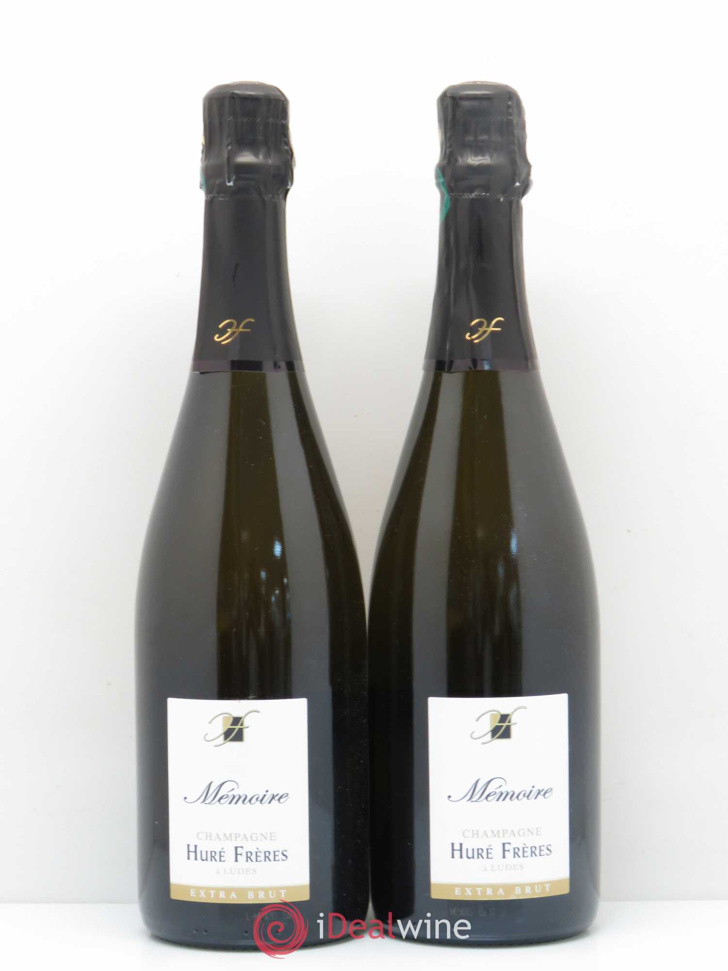 Champagne Mémoire Extra Brut Soléra depuis 1986 Champagne Huré Frères - Posten von 2 Flaschen - 0