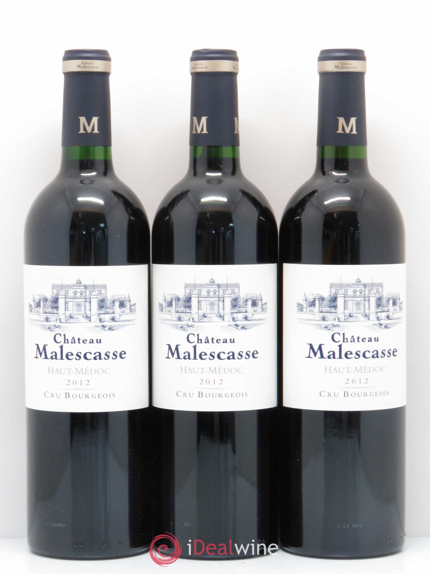 Château Malescasse Cru Bourgeois Exceptionnel 2012 - Lot de 12 bouteilles - 3