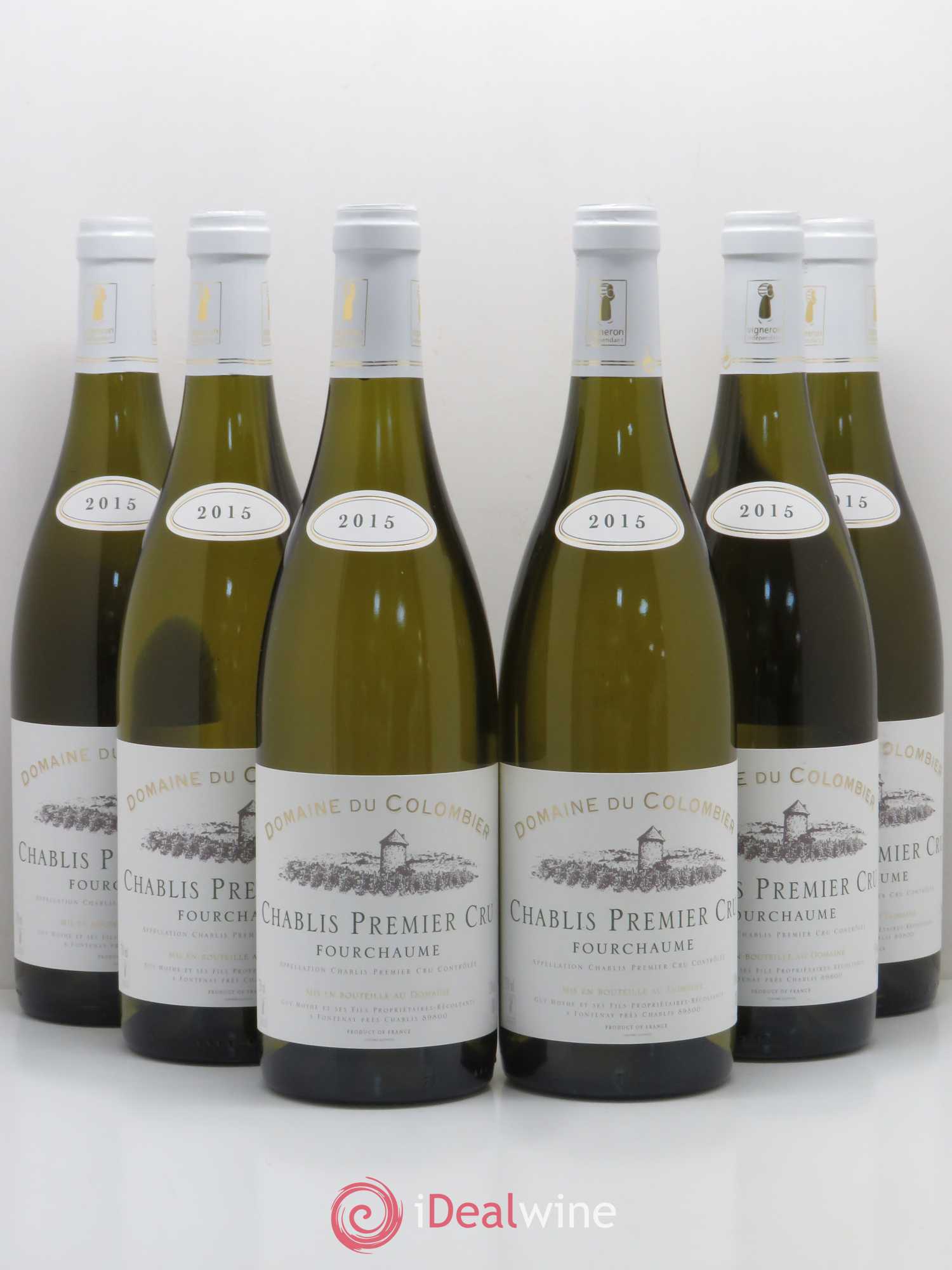 Chablis 1er Cru Fourcheaume Domaine Du Colombier 2015 - Posten von 6 Flaschen - 0