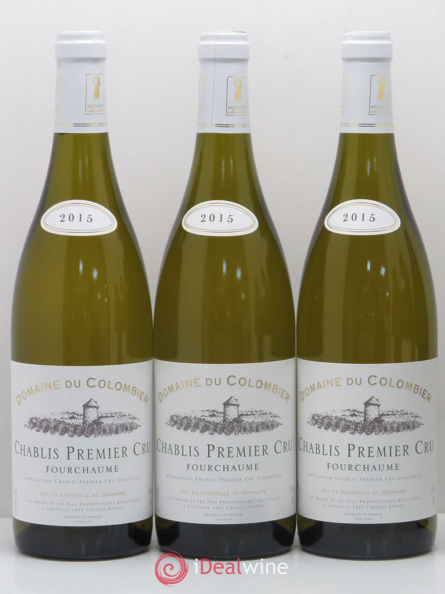 Chablis 1er Cru Fourcheaume Domaine Du Colombier 2015 - Posten von 6 Flaschen - 1