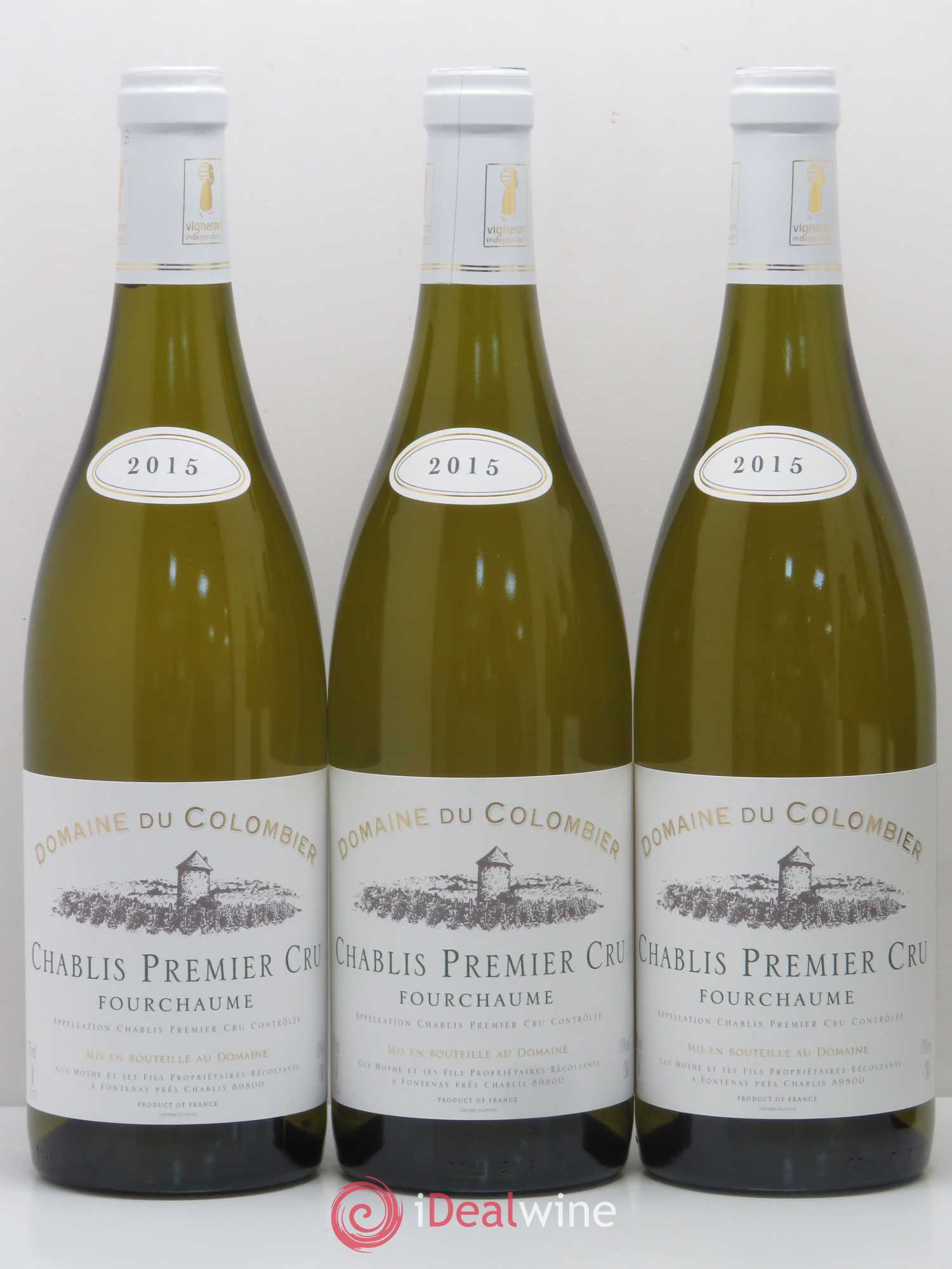 Chablis 1er Cru Fourcheaume Domaine Du Colombier 2015 - Posten von 6 Flaschen - 2