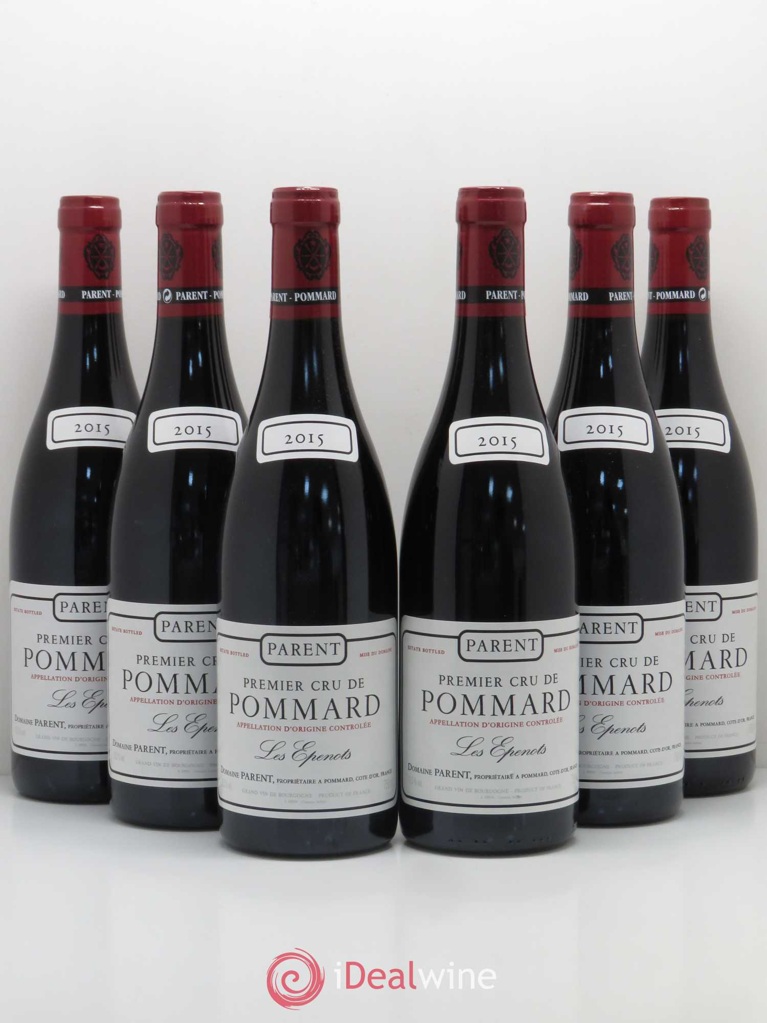 Pommard 1er Cru Les Epenots Domaine Parent 2015 - Posten von 6 Flaschen - 0
