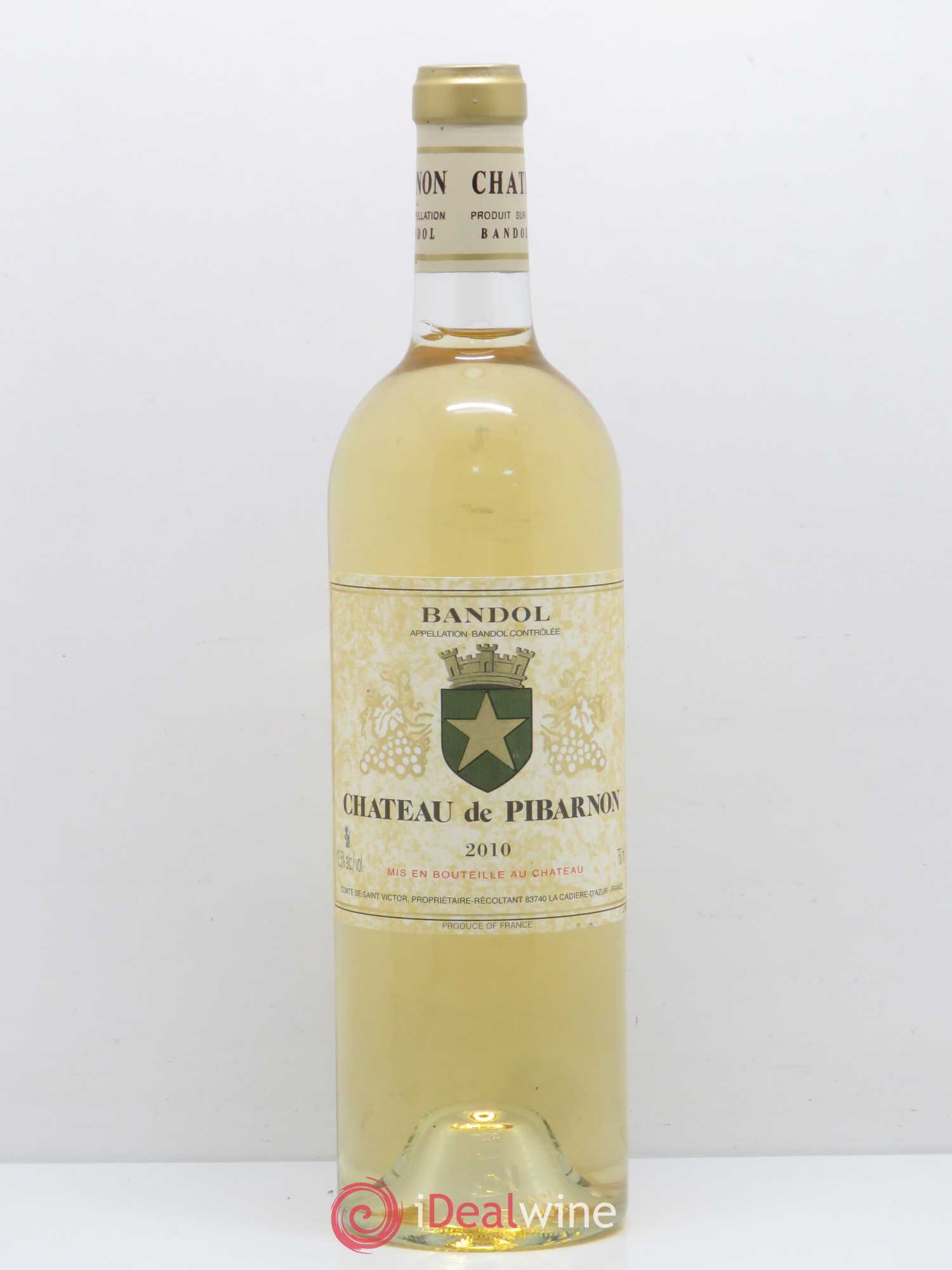 Bandol Château de Pibarnon Comte de Saint-Victor 2010 - Lot de 1 bouteille - 0