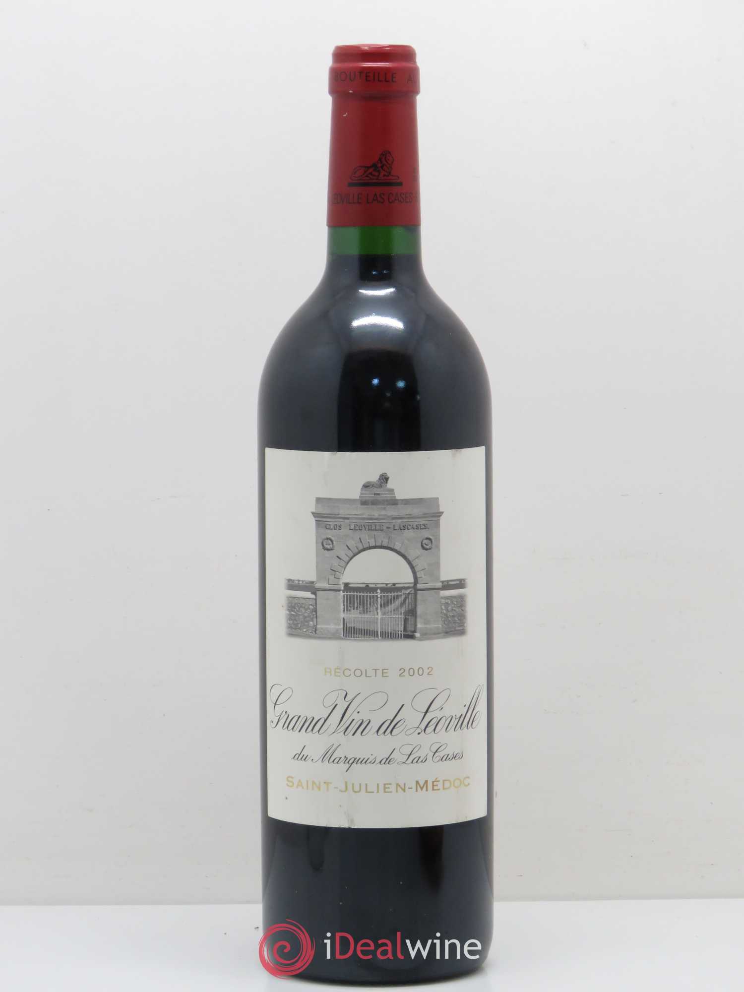 Château Léoville Las Cases 2ème Grand Cru Classé 2002 - Lot de 1 bouteille - 0