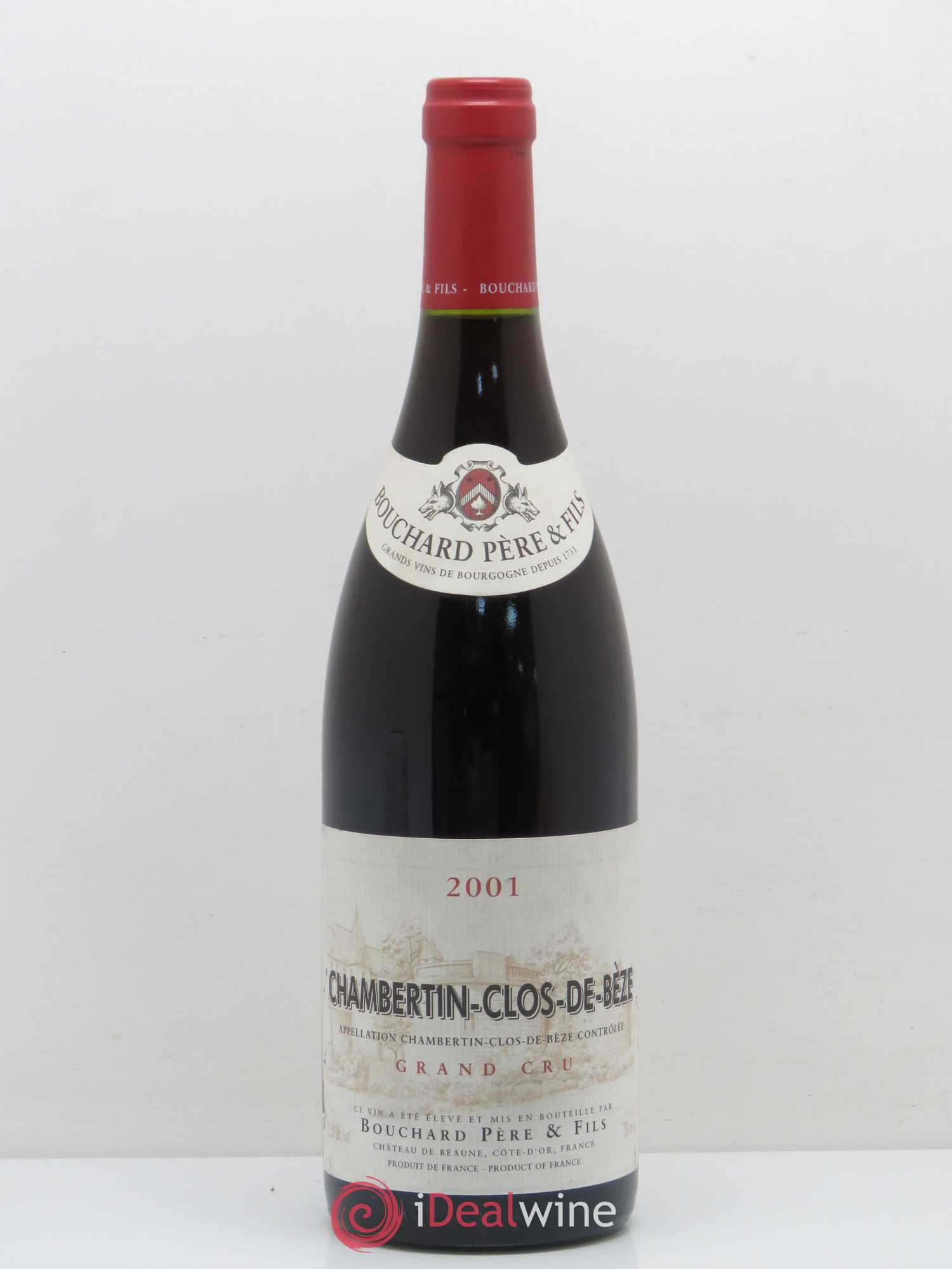 Chambertin Clos de Bèze Grand Cru Bouchard Père & Fils 2001 - Lot de 1 bouteille - 0