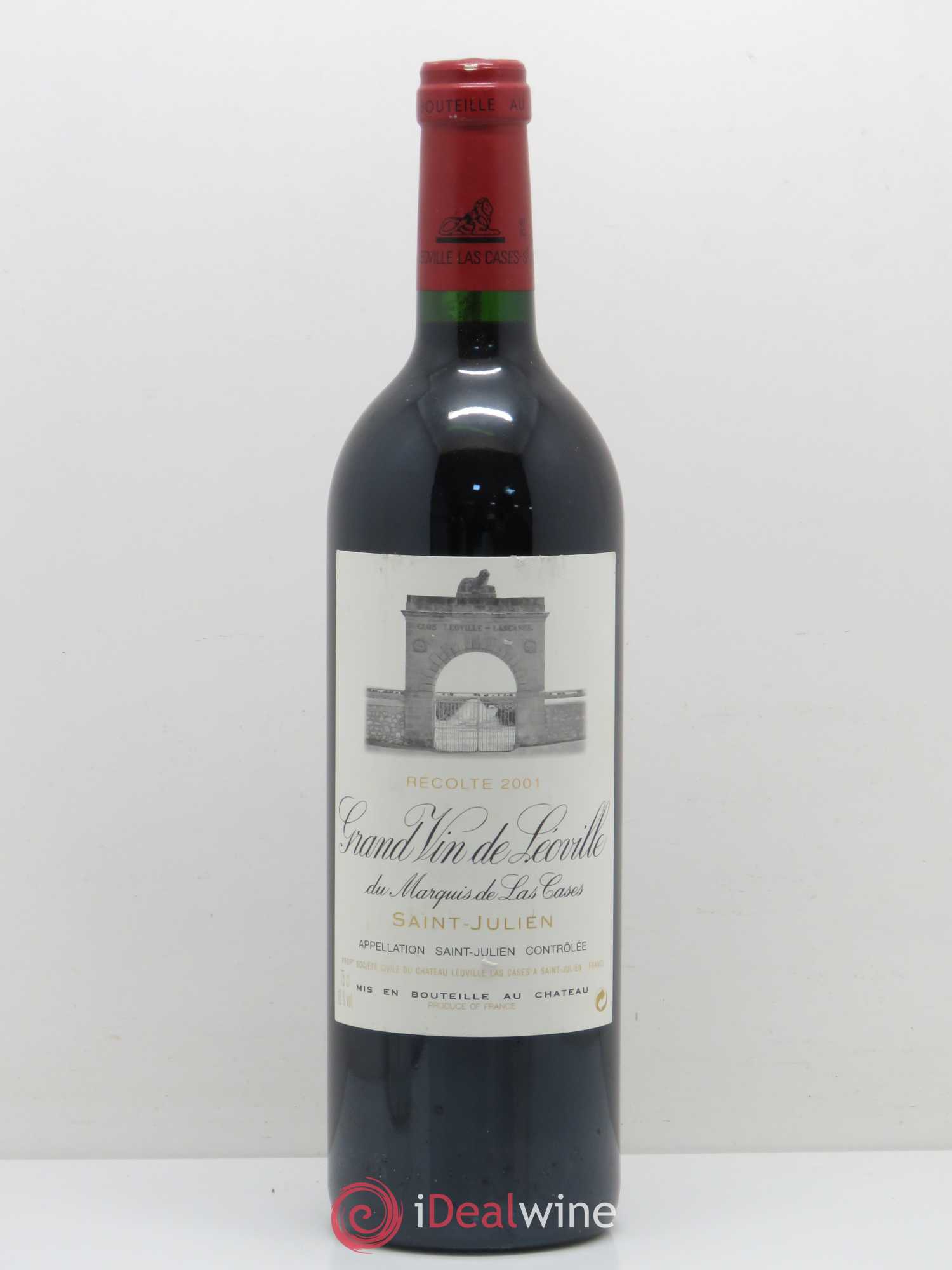 Château Léoville Las Cases 2ème Grand Cru Classé 2001 - Lot de 1 bouteille - 0