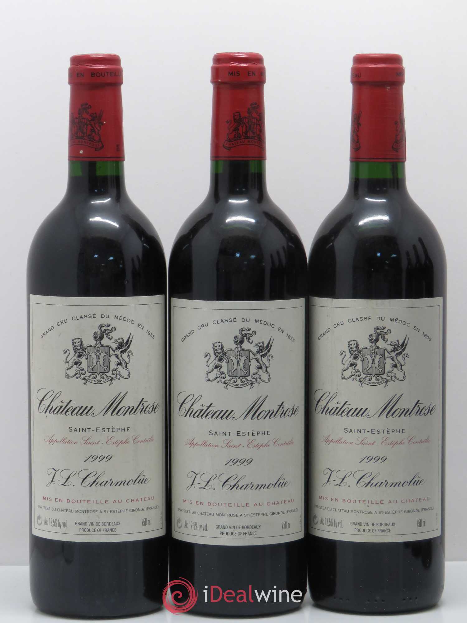 Château Montrose 2ème Grand Cru Classé 1999 - Lot de 6 bouteilles - 1