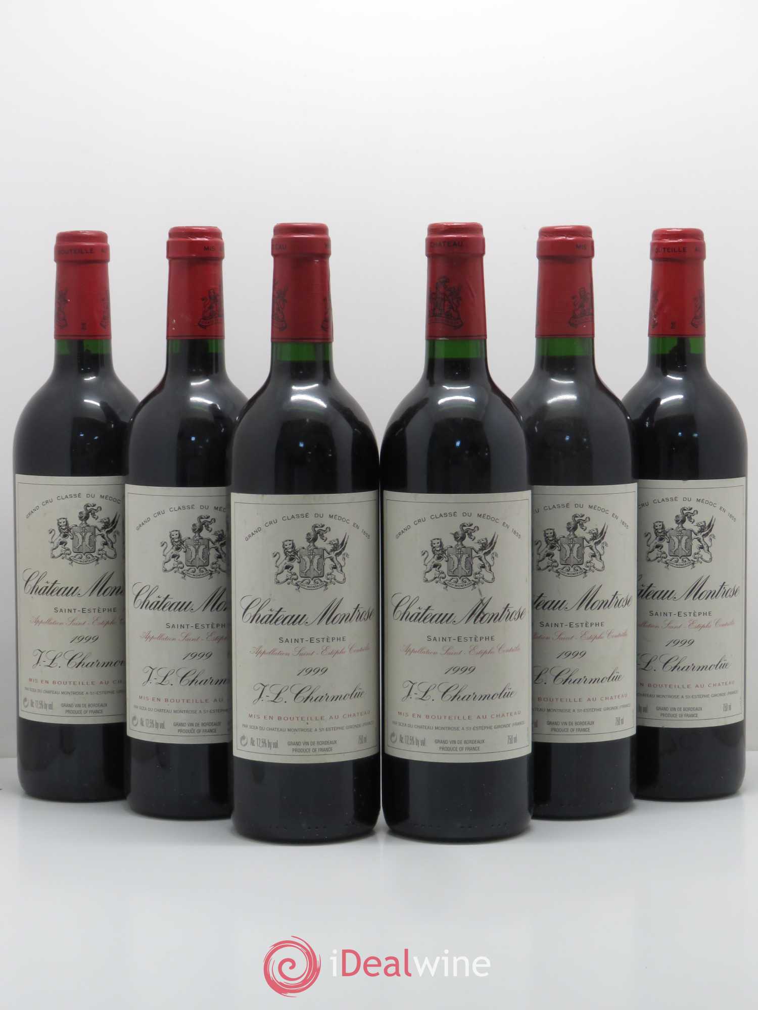 Château Montrose 2ème Grand Cru Classé 1999 - Lot de 6 bouteilles - 0