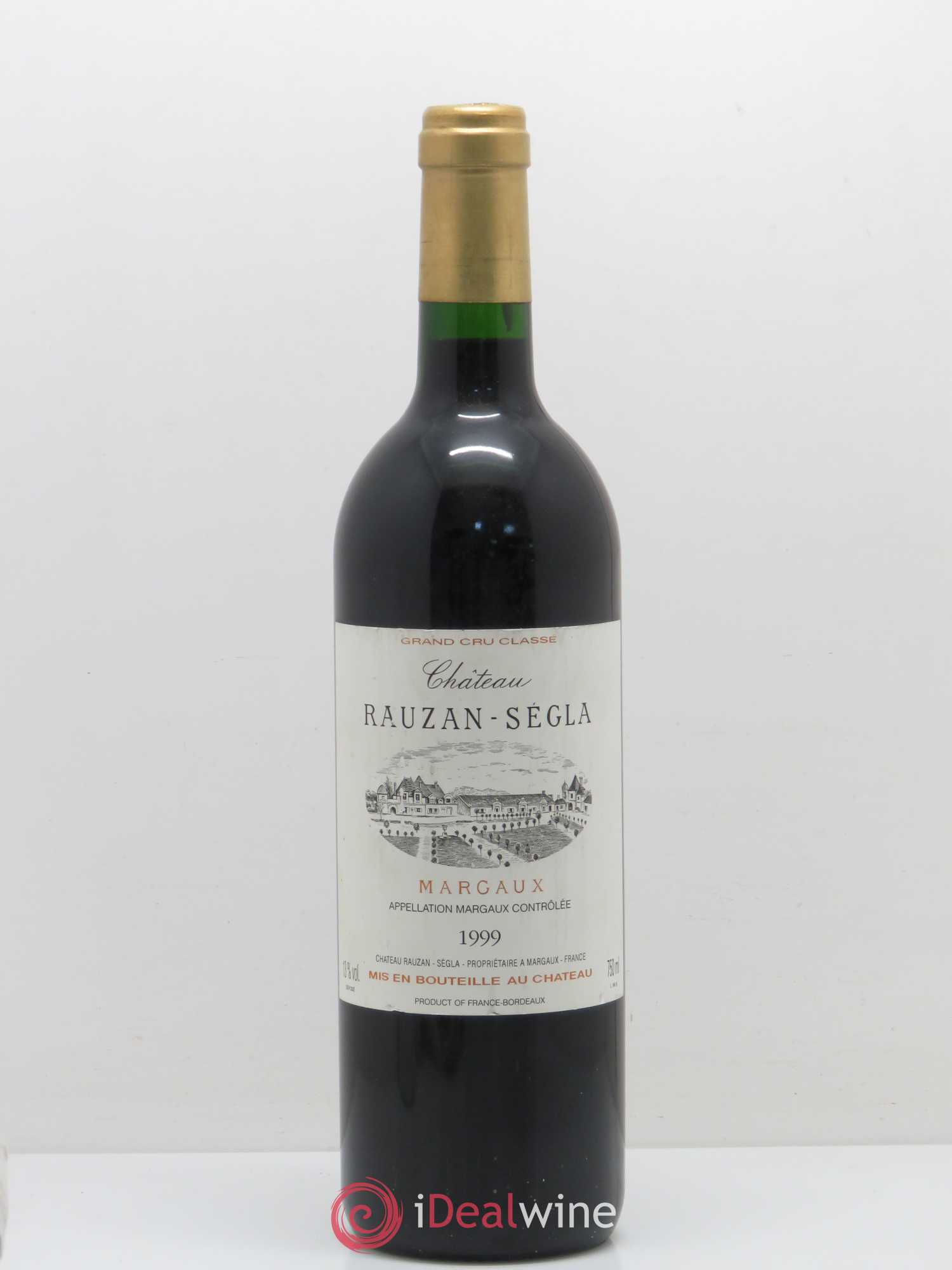 Château Rauzan Ségla Grand Cru Classé 1999 - Lot de 1 bouteille - 0