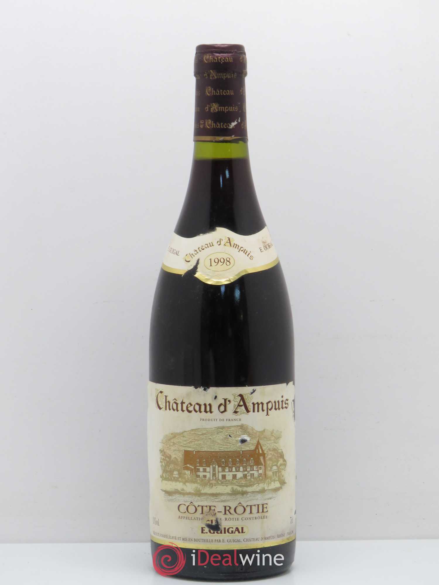Côte-Rôtie Château d'Ampuis Guigal 1998 - Lot de 1 bouteille - 0