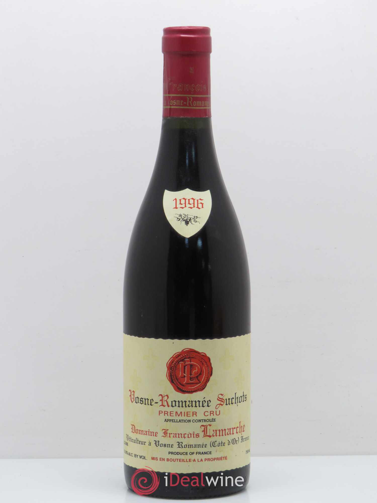 Vosne-Romanée 1er Cru Les Suchots Lamarche (Domaine) 1996 - Lot de 1 bouteille - 0