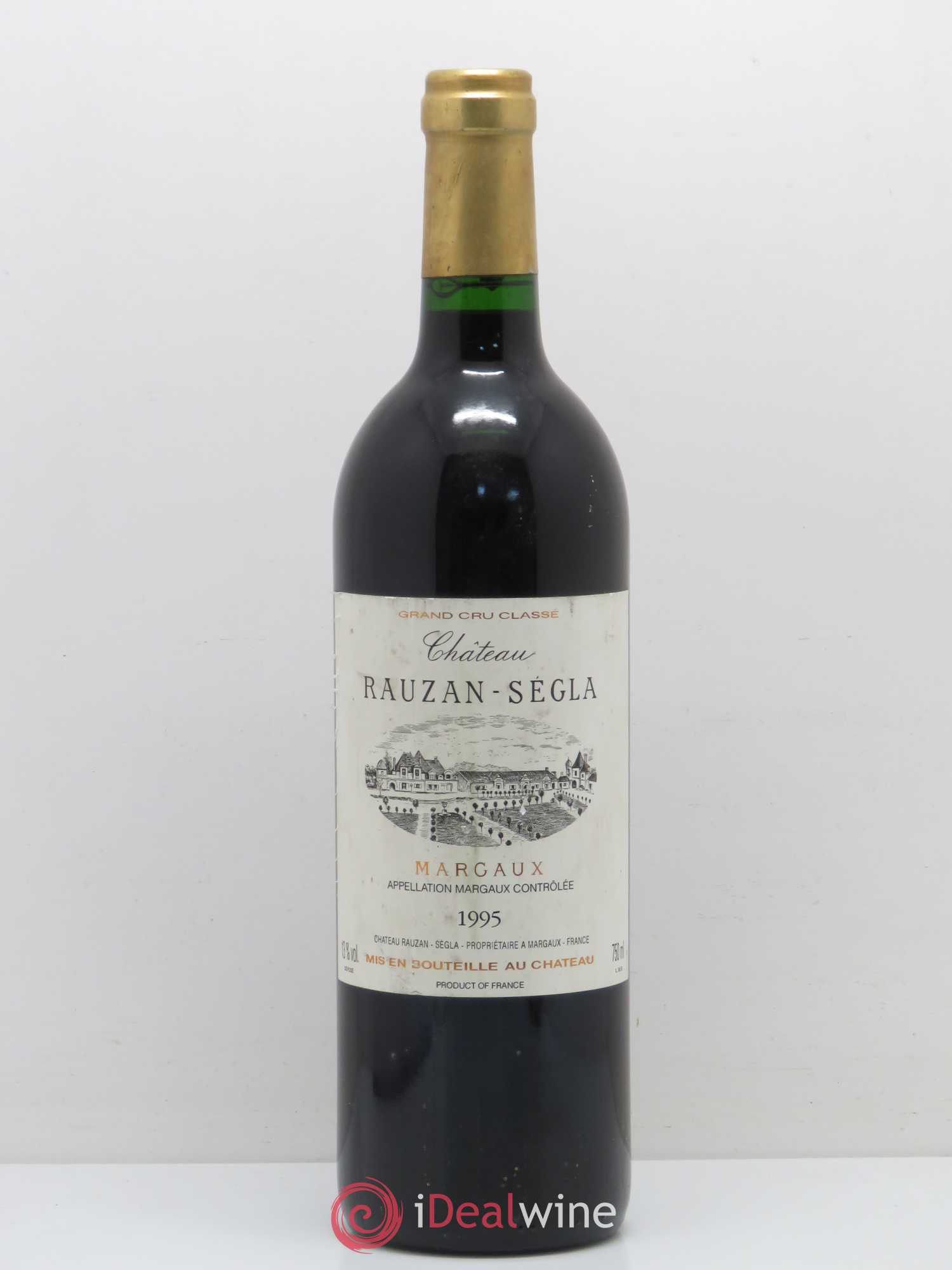 Château Rauzan Ségla Grand Cru Classé 1995 - Lot de 1 bouteille - 0