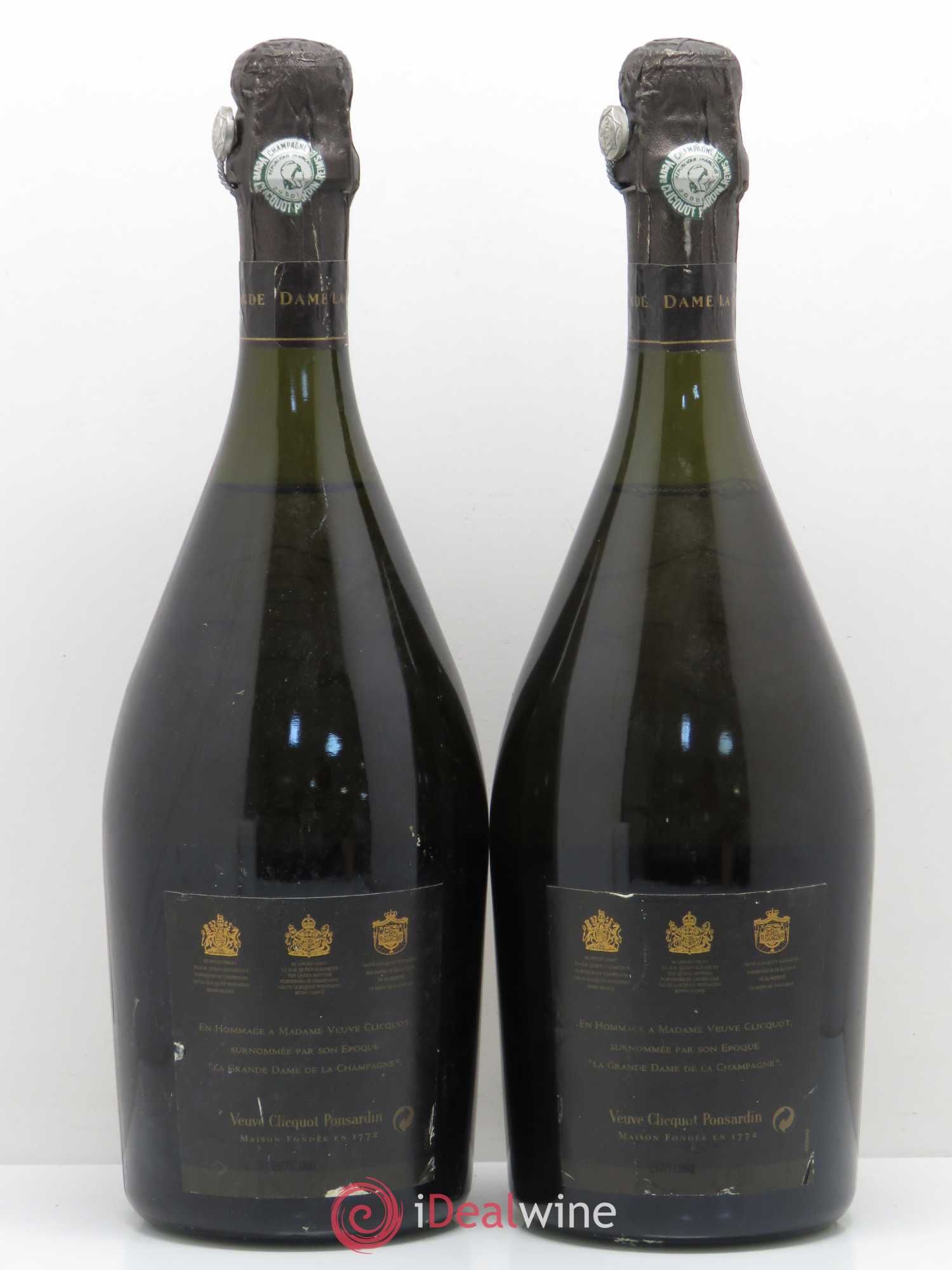 La Grande Dame Veuve Clicquot 1990 - Lot of 2 bottles - 1