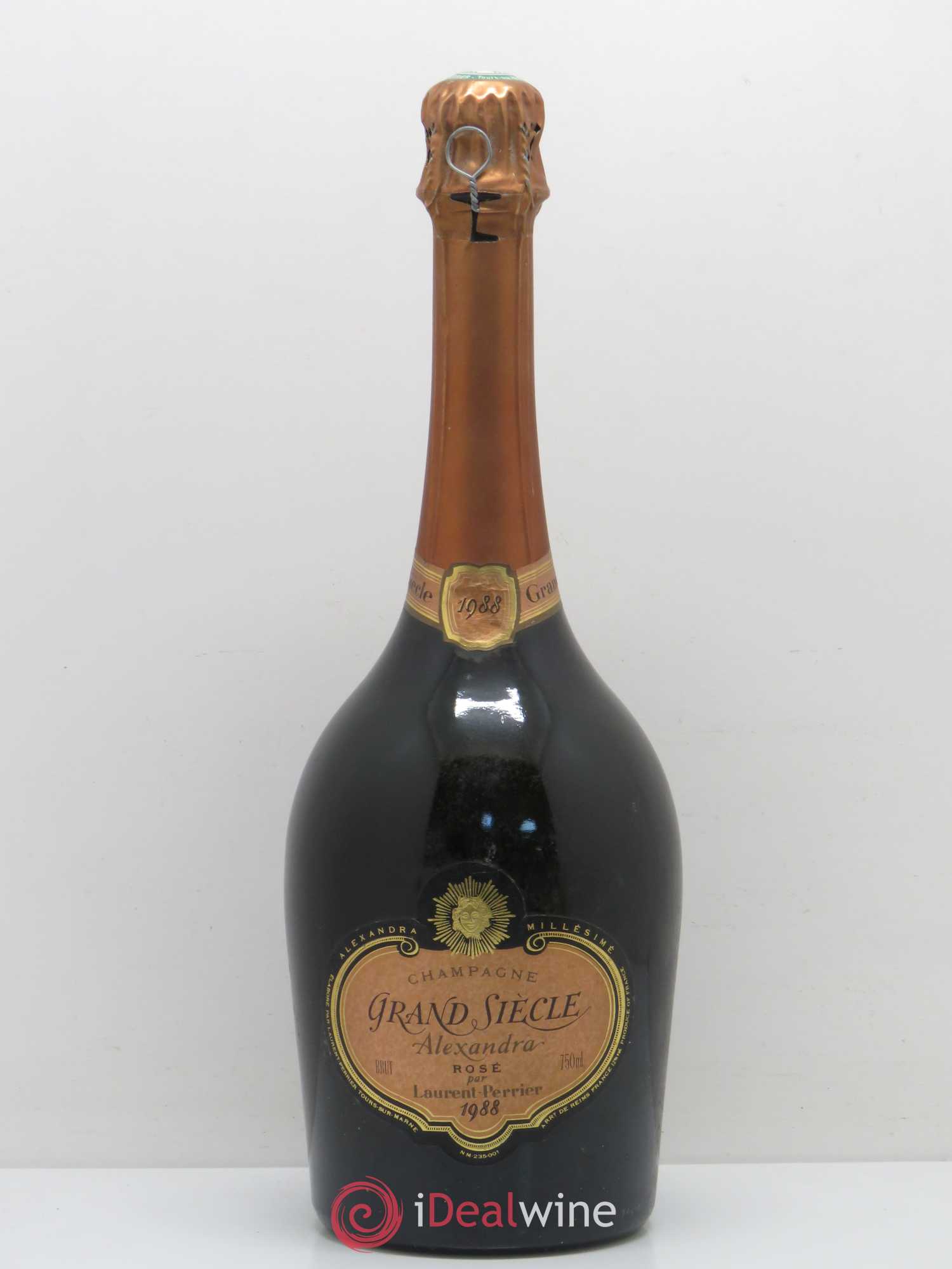 Cuvée Alexandra Laurent Perrier 1988 - Lot de 1 bouteille - 0