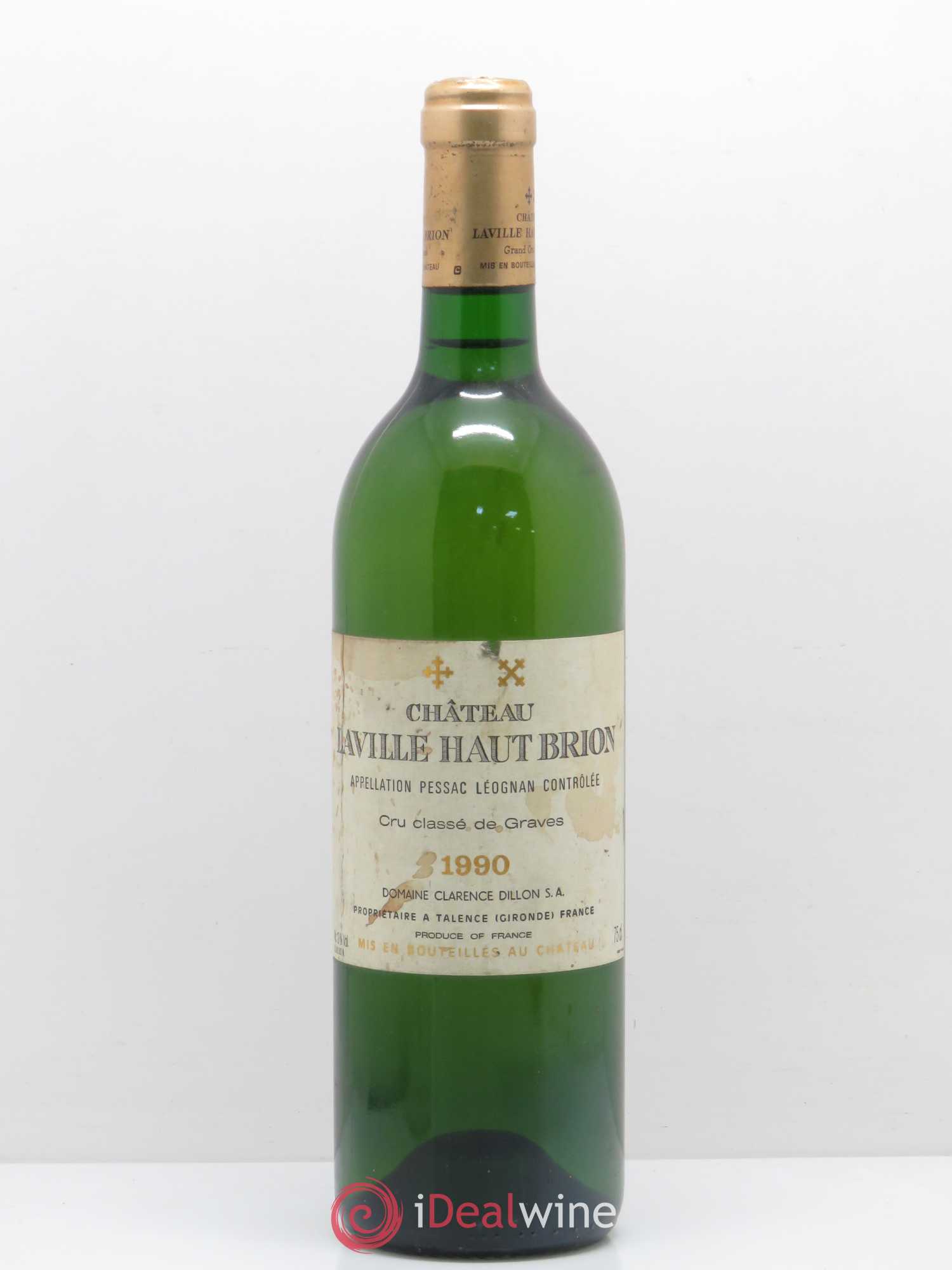 Château Laville Haut-Brion Cru Classé de Graves 1990 - Lot de 1 bouteille - 0