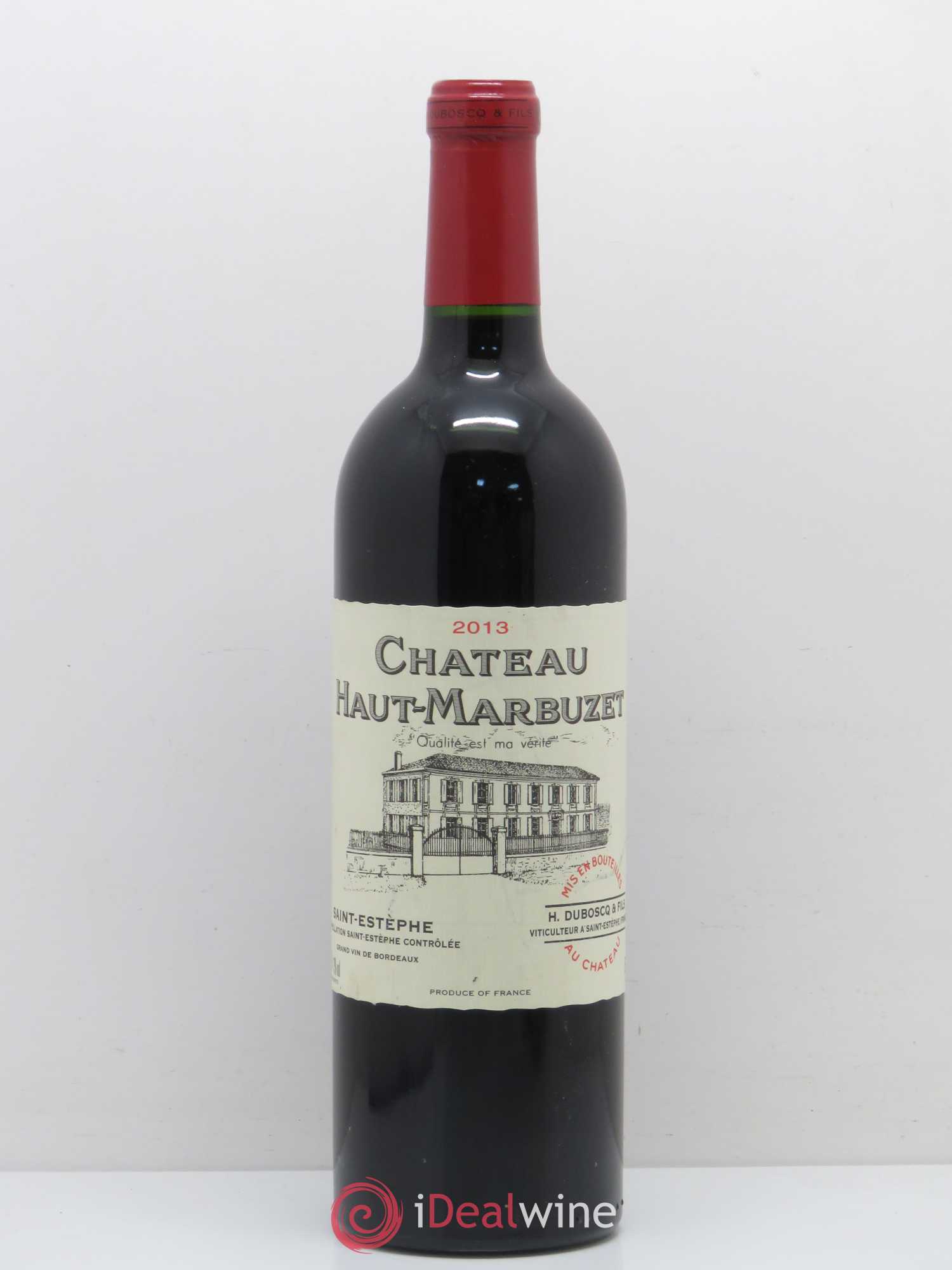 Château Haut Marbuzet 2013 - Lot de 1 bouteille - 0