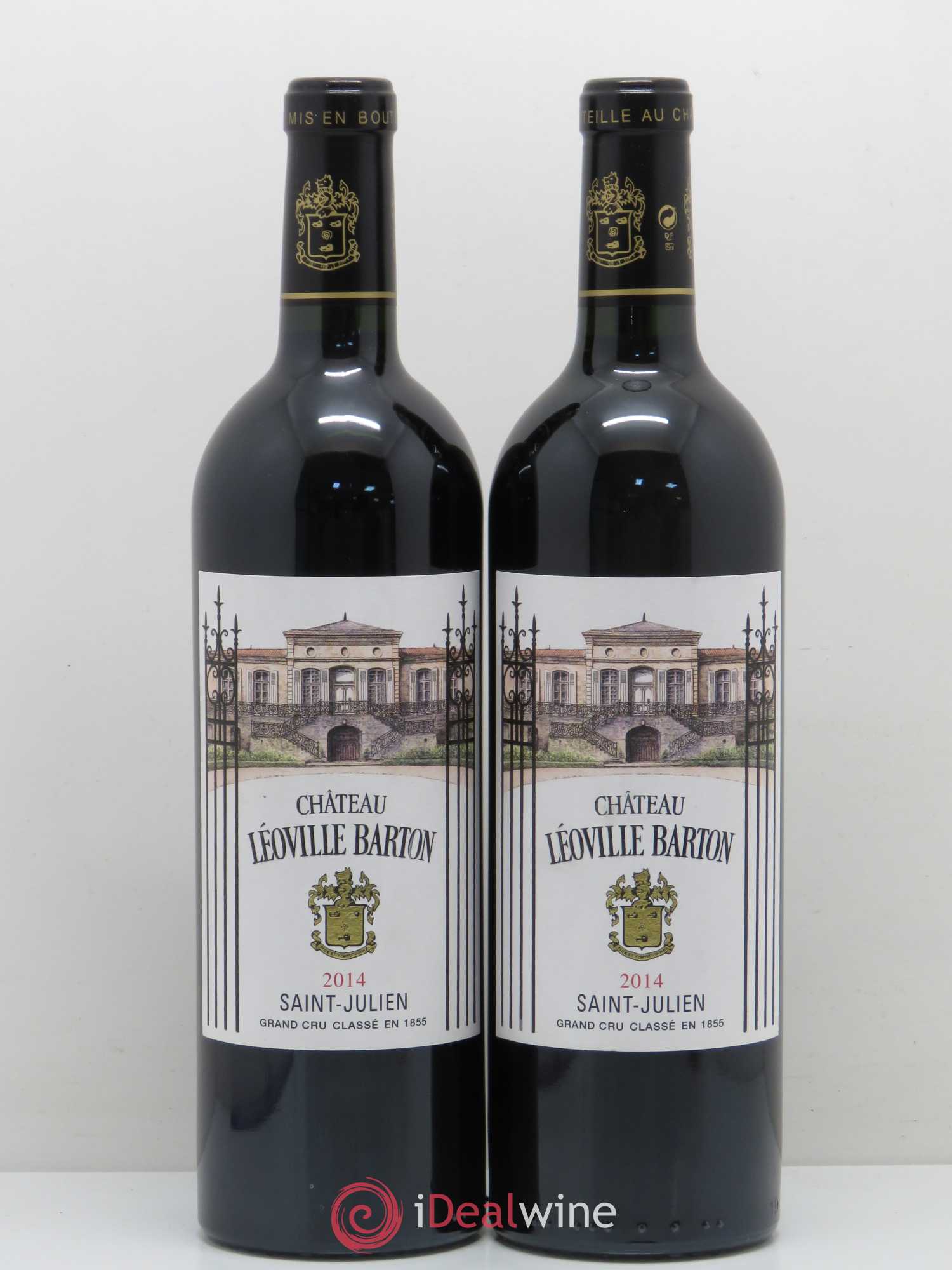 Château Léoville Barton 2ème Grand Cru Classé 2014 - Lot de 2 bouteilles - 0
