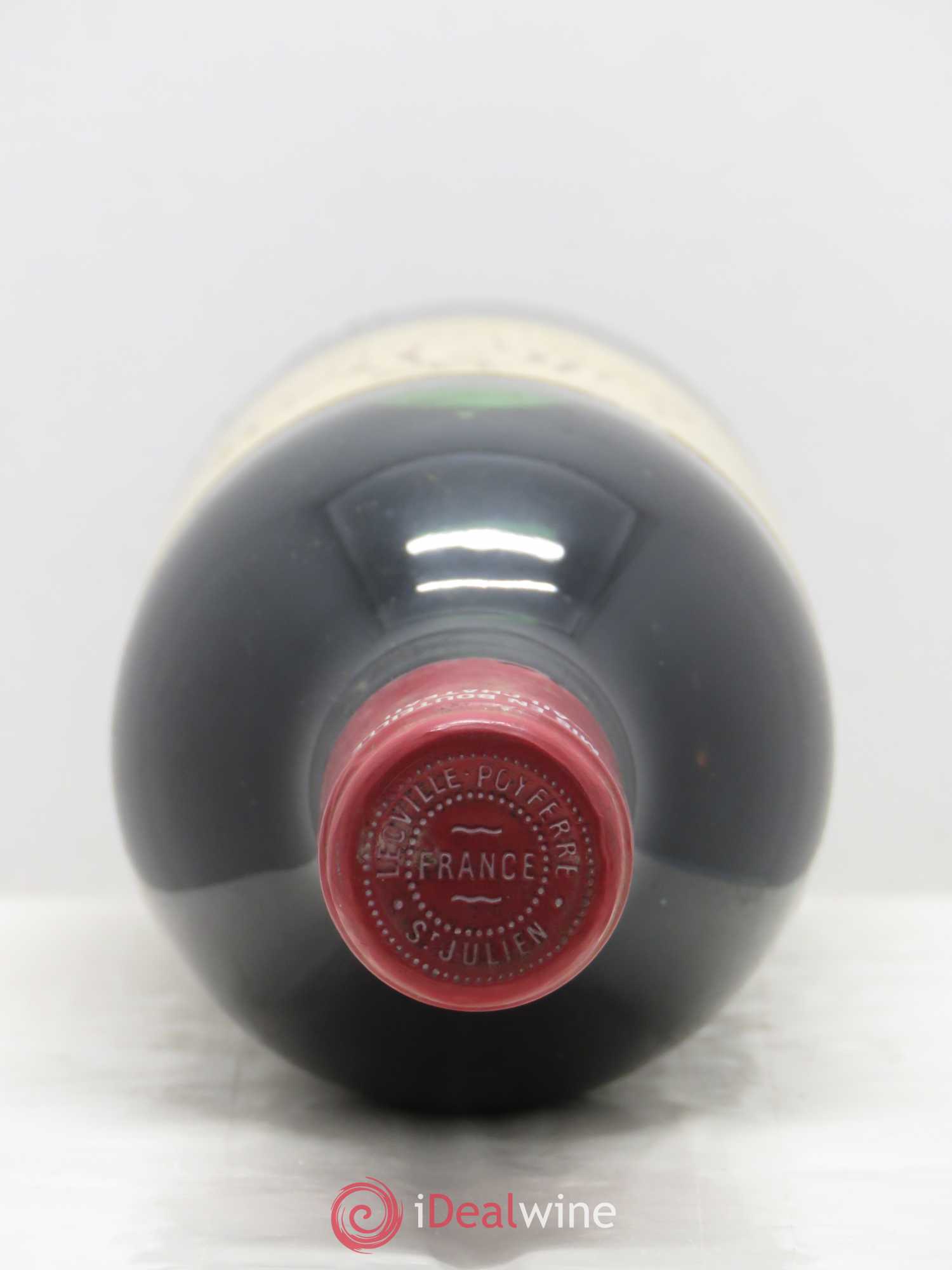 Château Léoville Poyferré 2ème Grand Cru Classé 1982 - Lot de 1 bouteille - 1