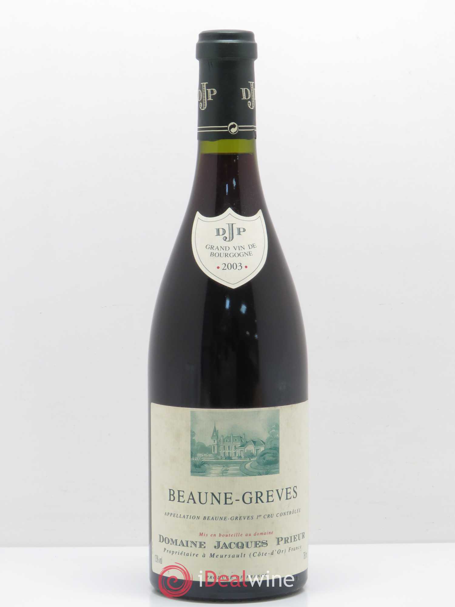 Beaune 1er Cru Grèves Jacques Prieur (Domaine) 2003 - Lot de 1 bouteille - 0