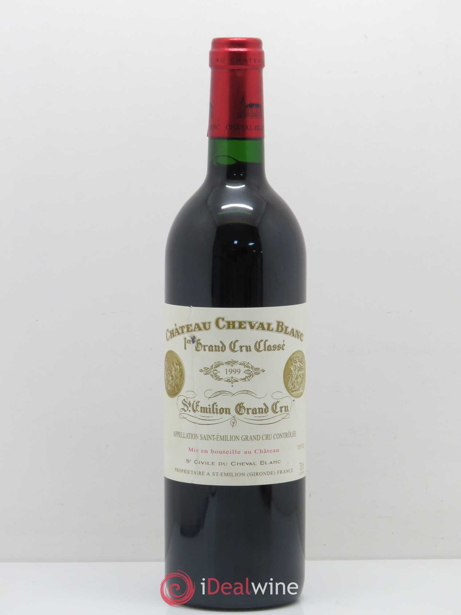 Château Cheval Blanc 1er Grand Cru Classé A 1999 - Lot de 1 bouteille - 0