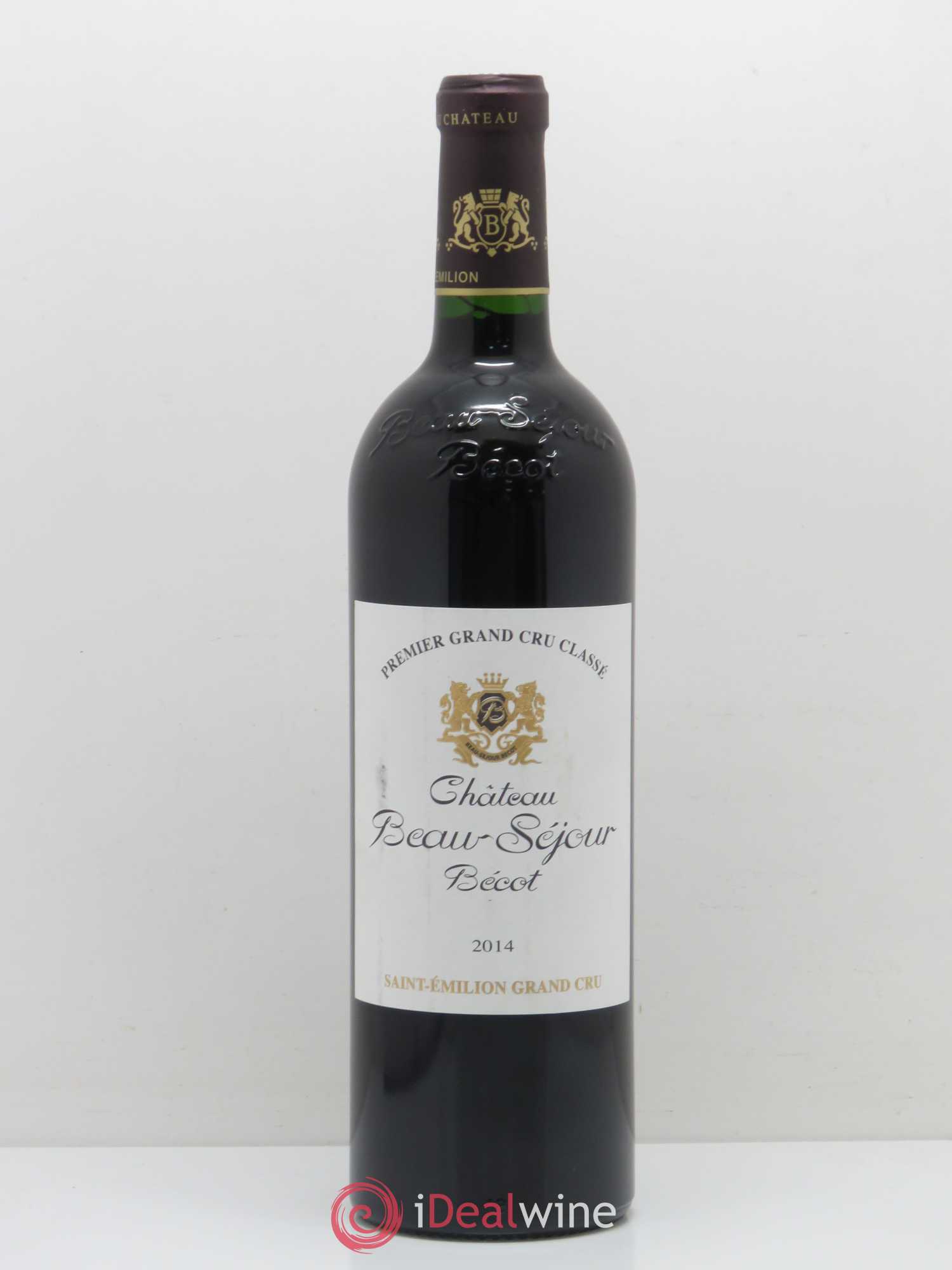 Château Beau-Séjour Bécot 1er Grand Cru Classé B 2014 - Lot de 1 bouteille - 0