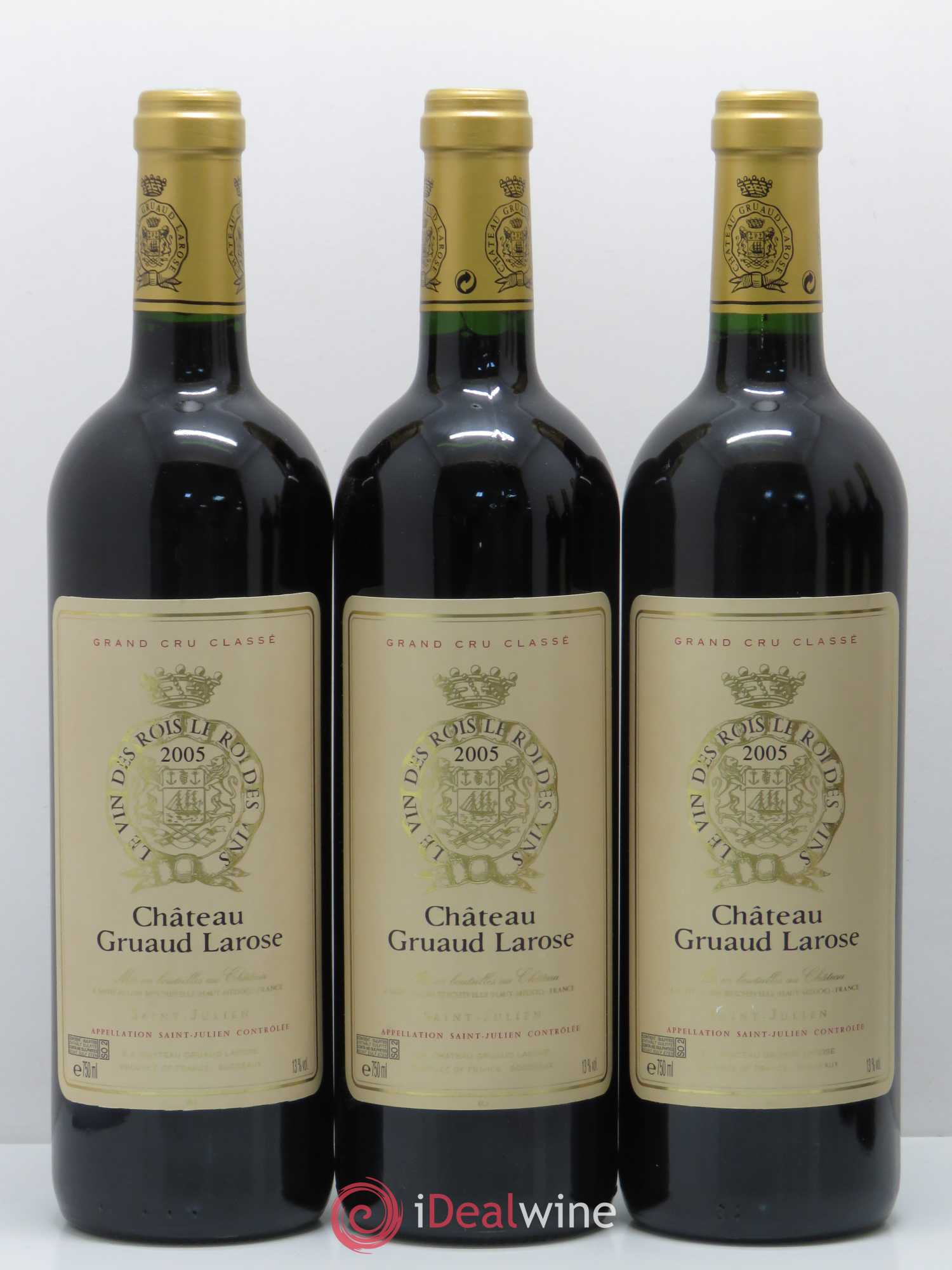 Château Gruaud Larose 2ème Grand Cru Classé 2005 - Lot de 6 bouteilles - 1