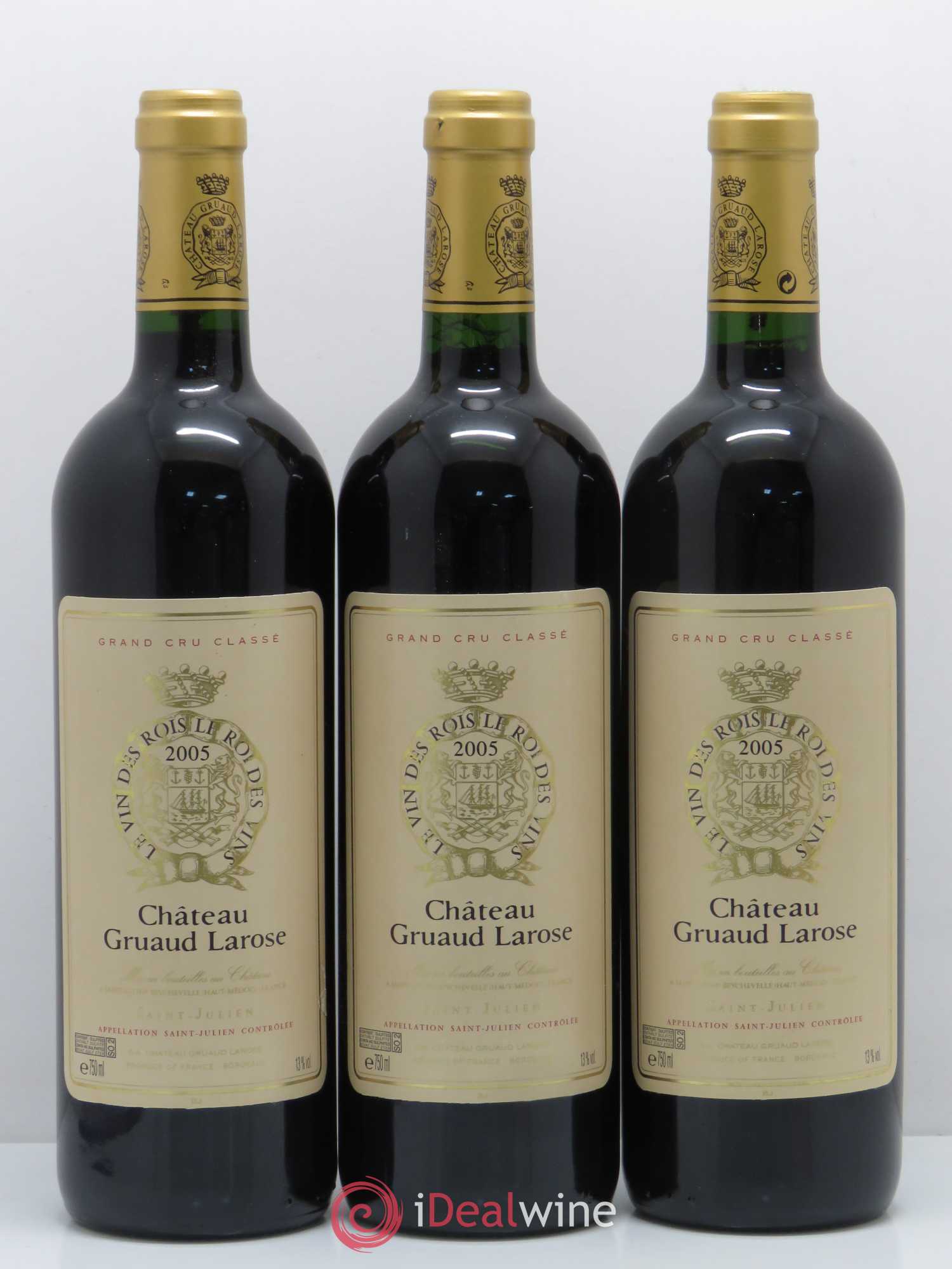Château Gruaud Larose 2ème Grand Cru Classé 2005 - Lot de 6 bouteilles - 2