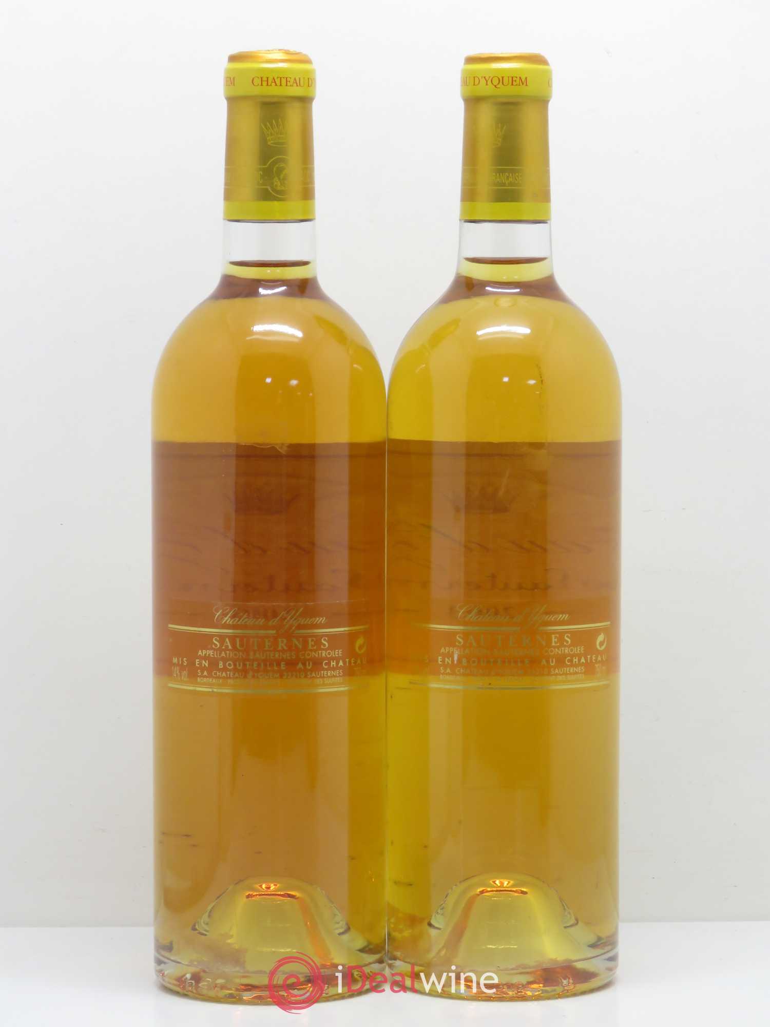Château d' Yquem 1er Cru Classé Supérieur 2003 - Lotto di 2 bottiglie - 1