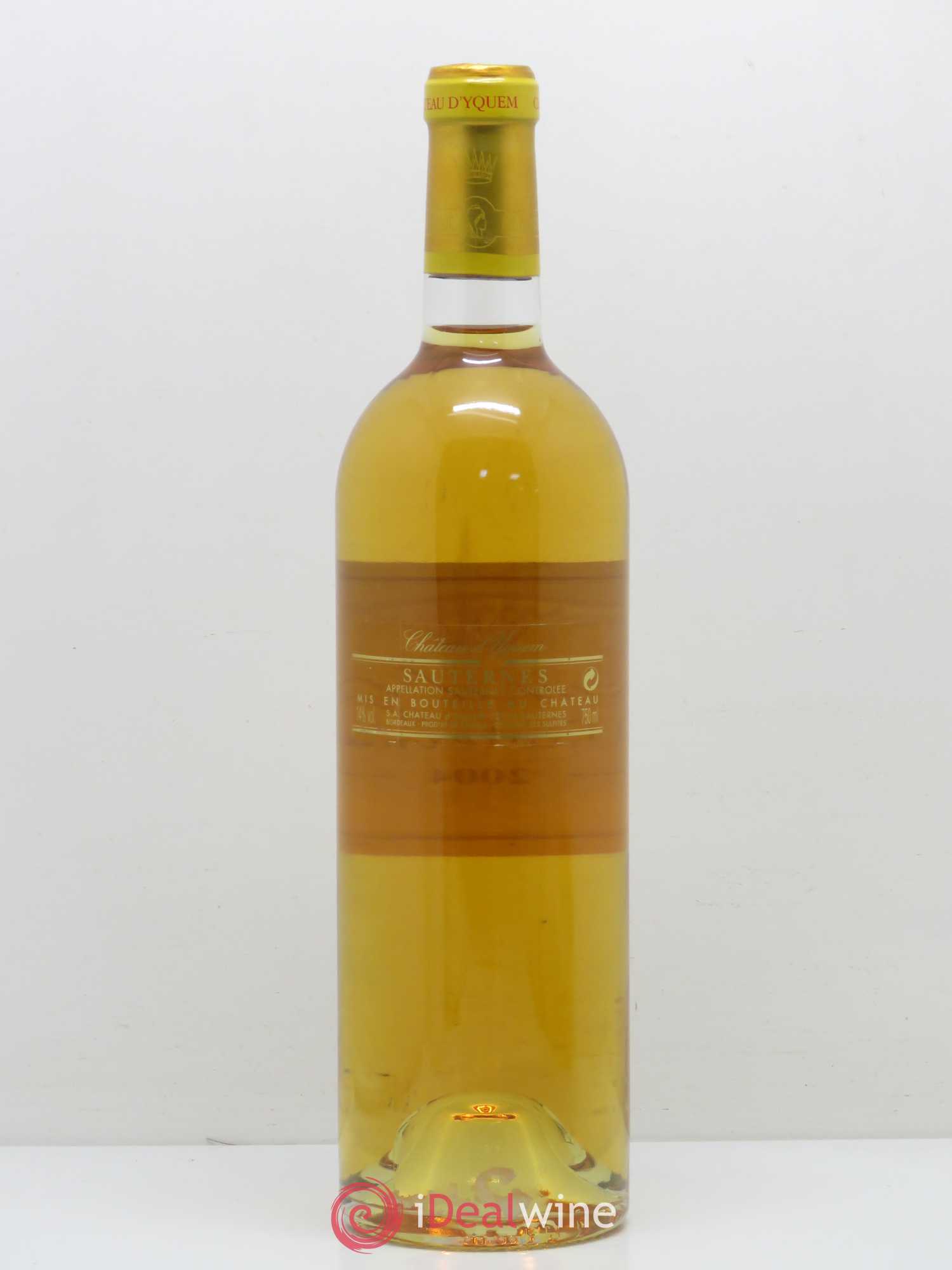 Château d' Yquem 1er Cru Classé Supérieur 2004 - Lotto di 1 bottiglia - 1