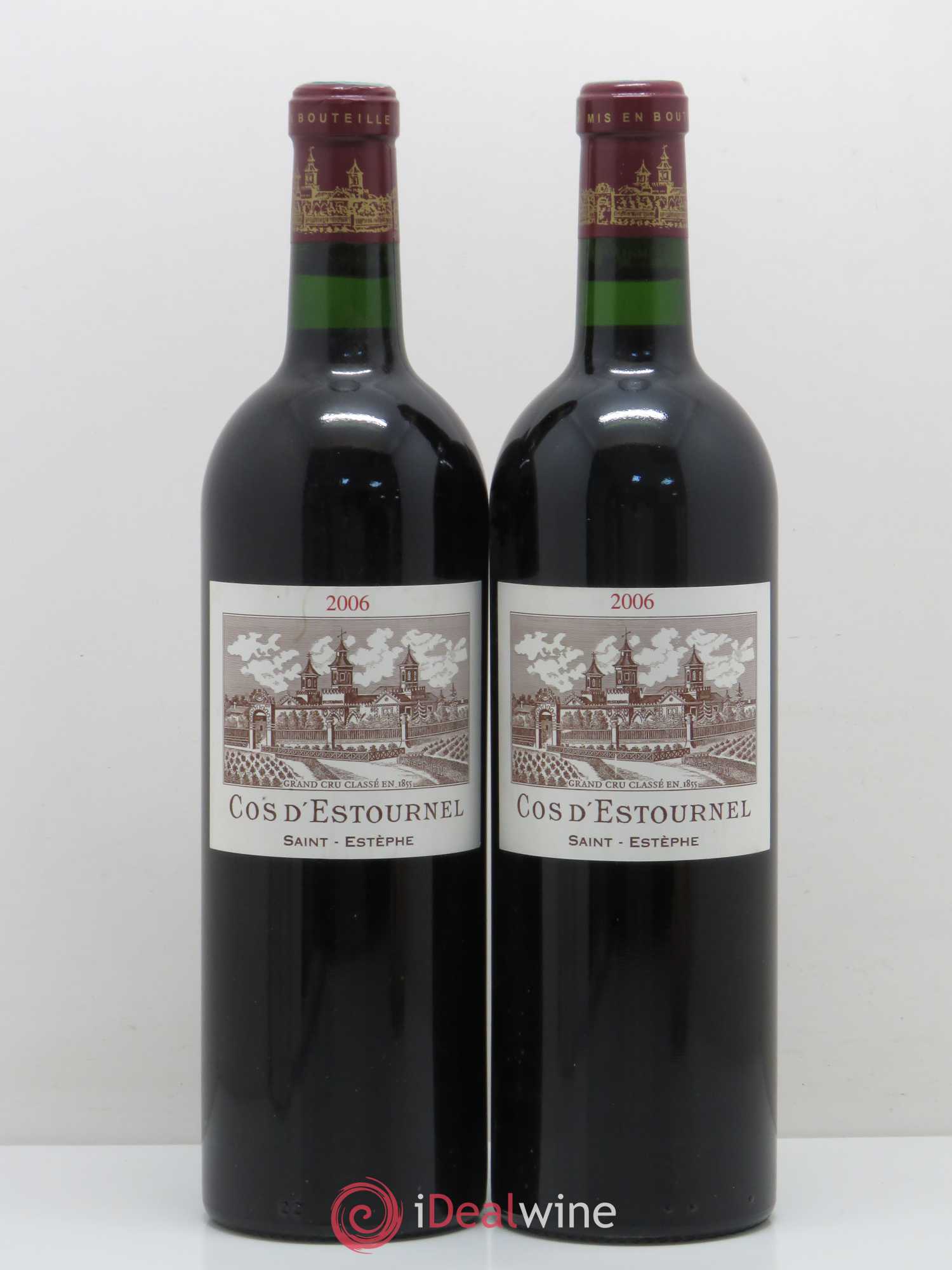 Cos d'Estournel 2ème Grand Cru Classé 2006 - Lot de 2 bouteilles - 0