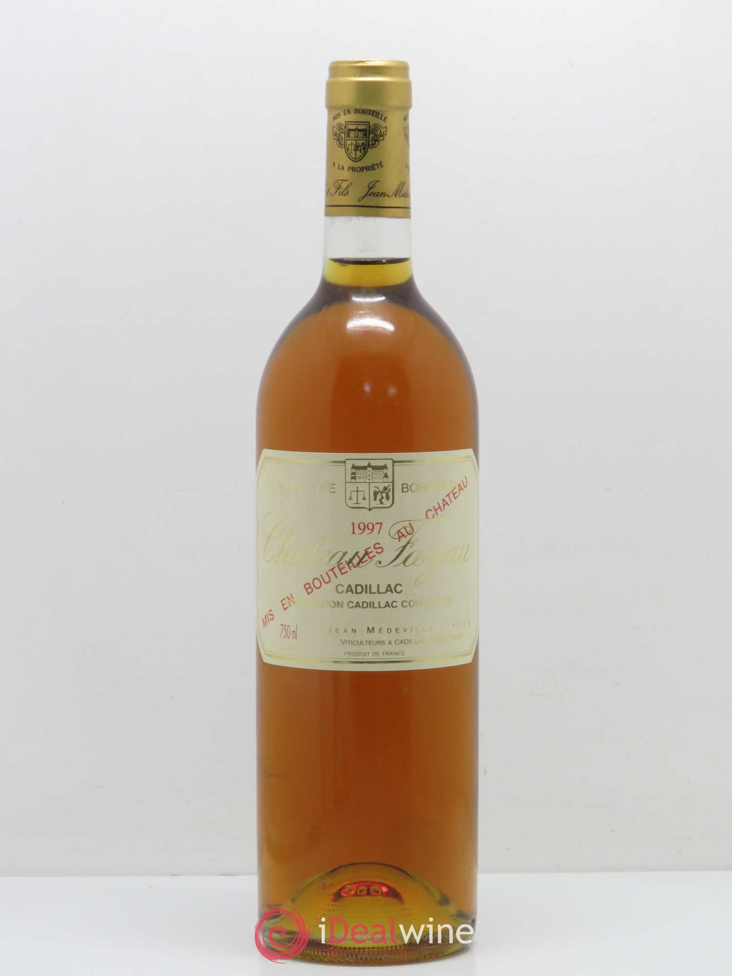 Cadillac Château Fayau 1997 - Posten von 1 Flasche - 0