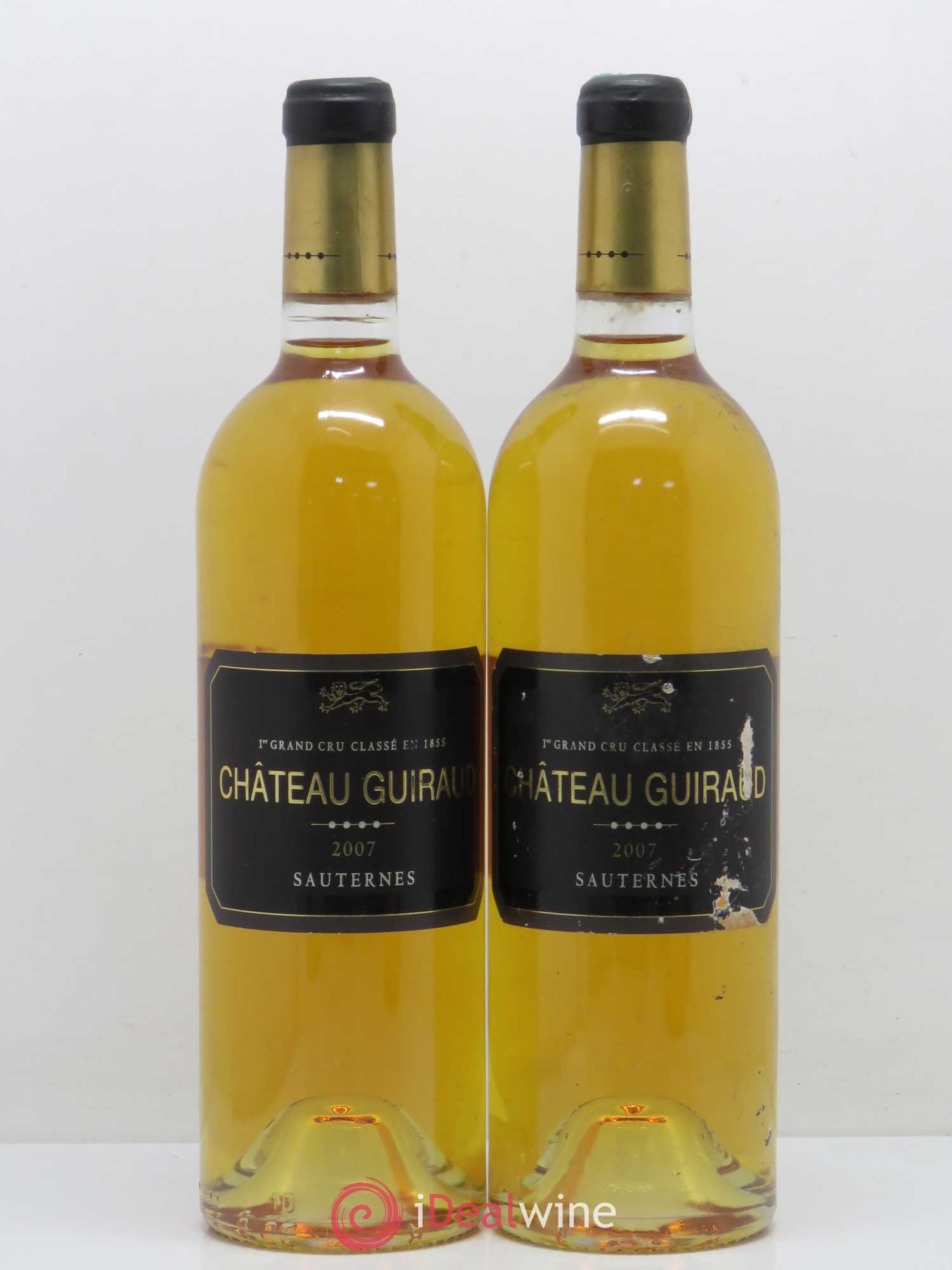 Château Guiraud 1er Grand Cru Classé 2007 - Lotto di 2 bottiglie - 0